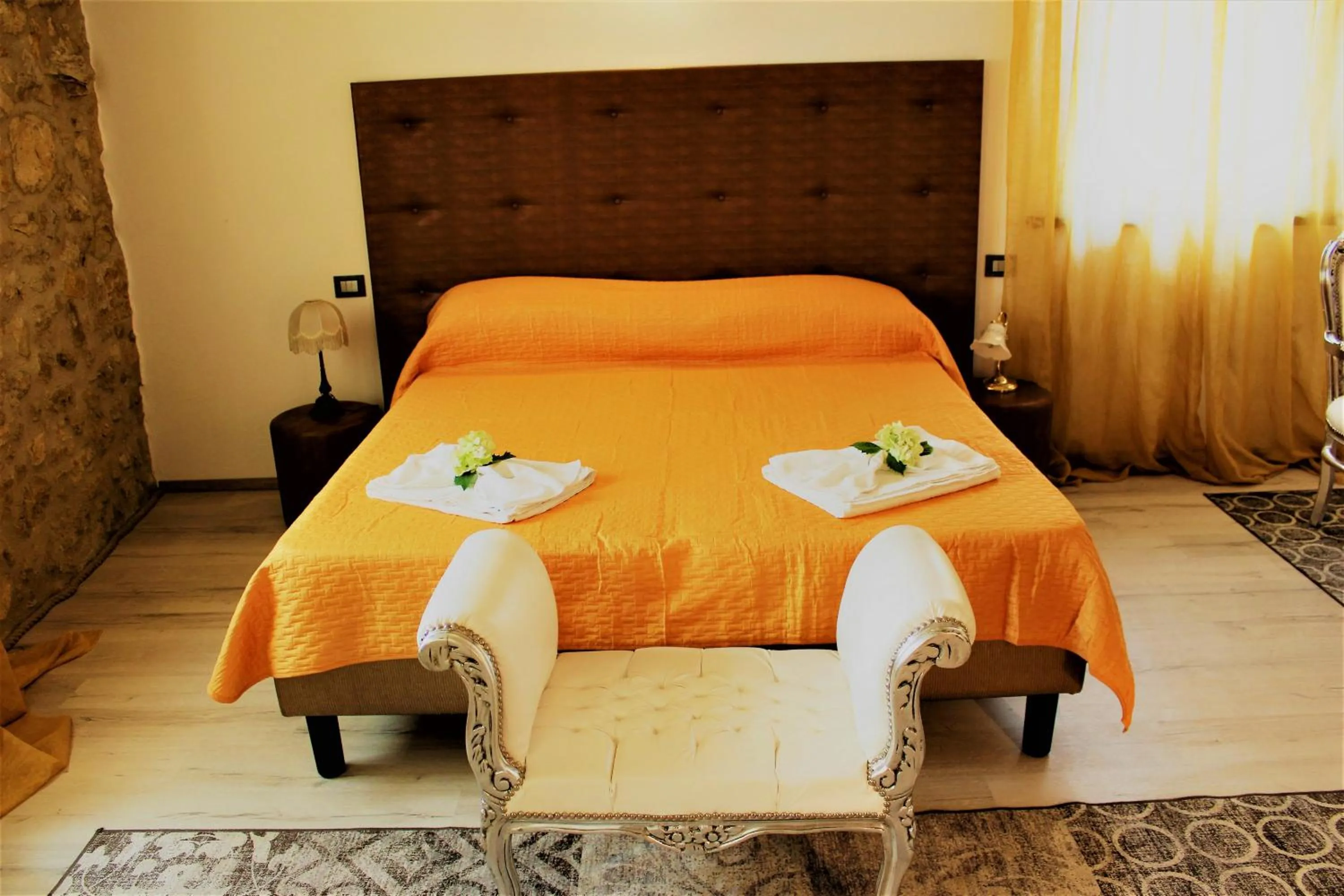 Bed in B&B Arco di Vino