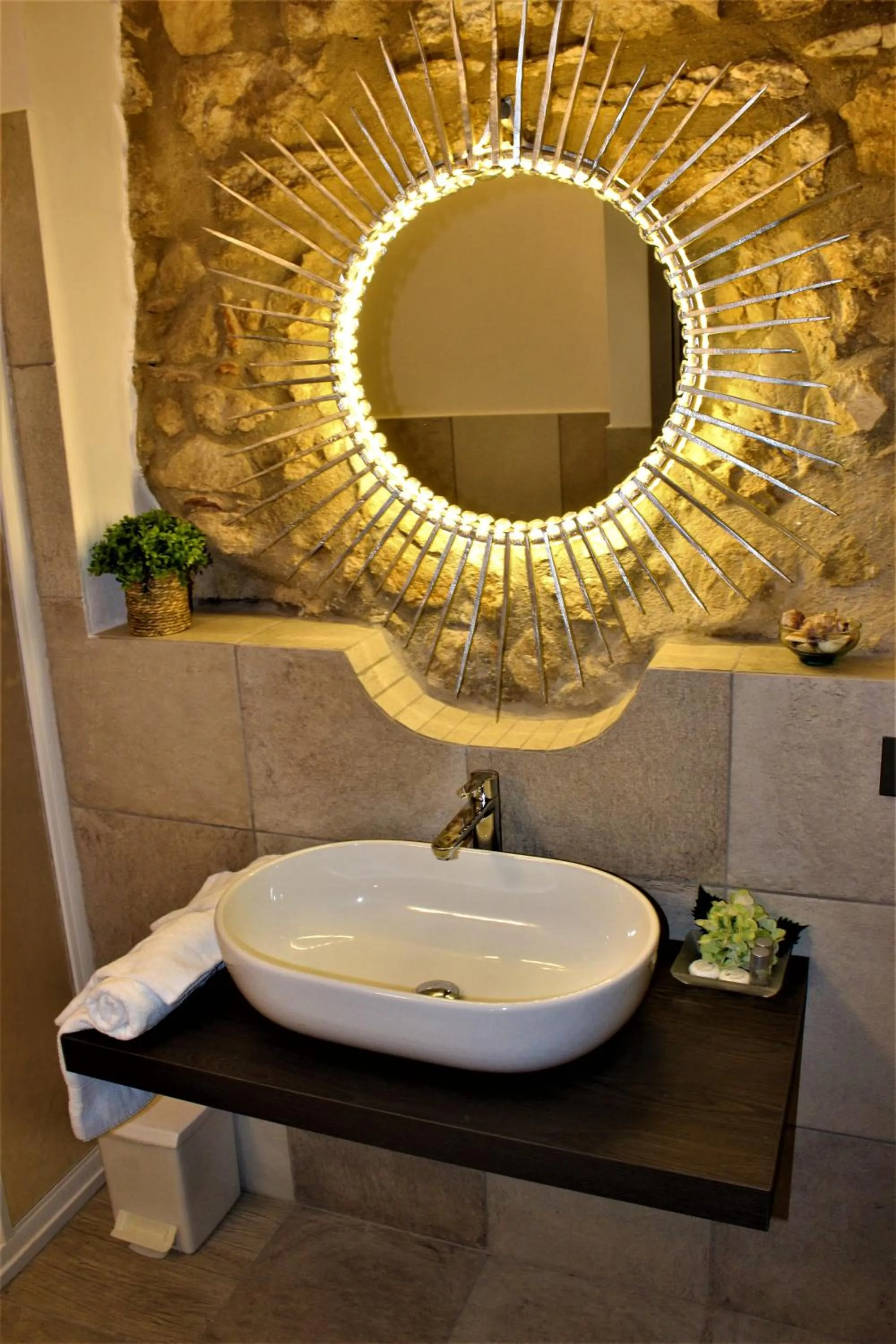 Shower in B&B Arco di Vino