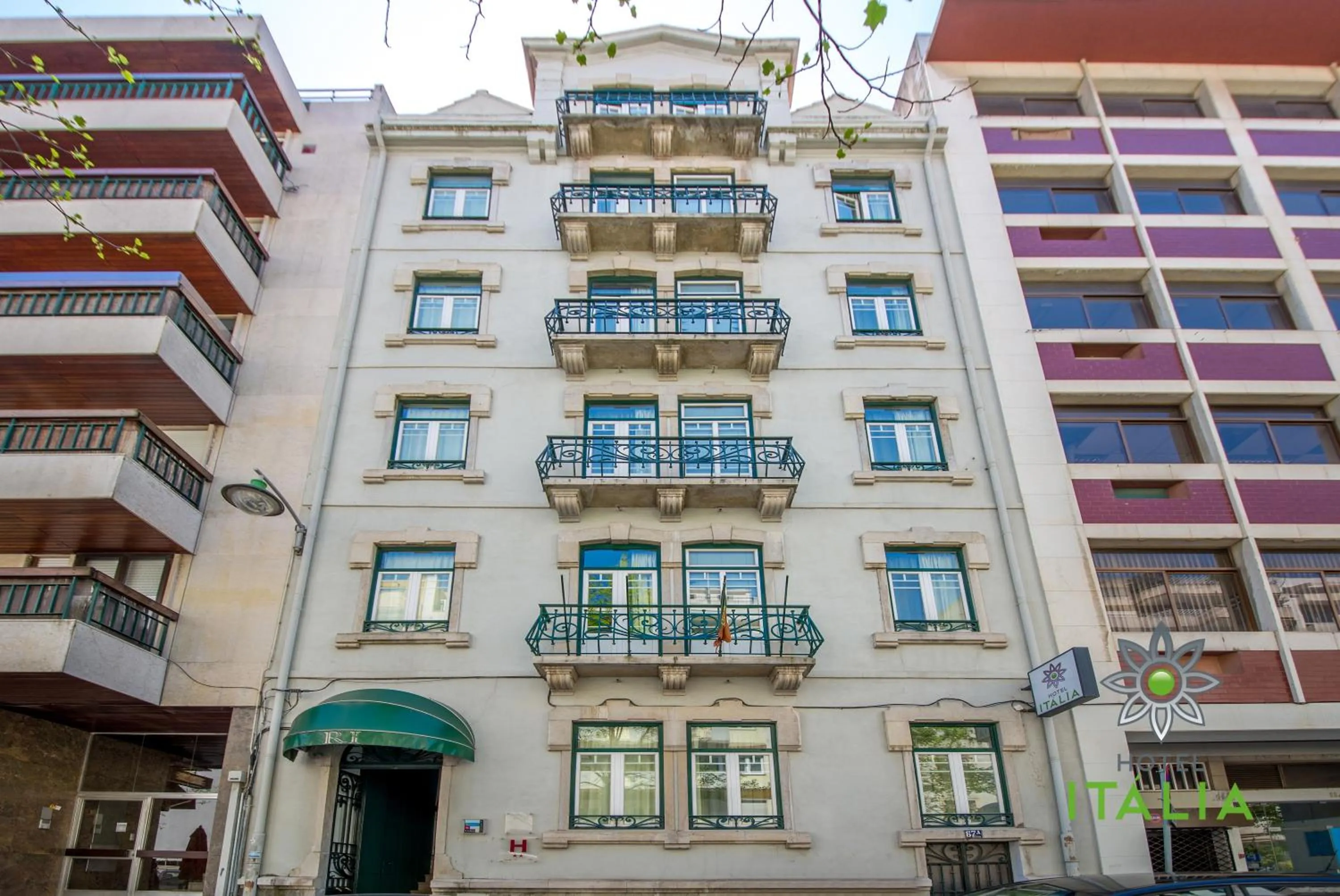 Property building in Hotel Italia