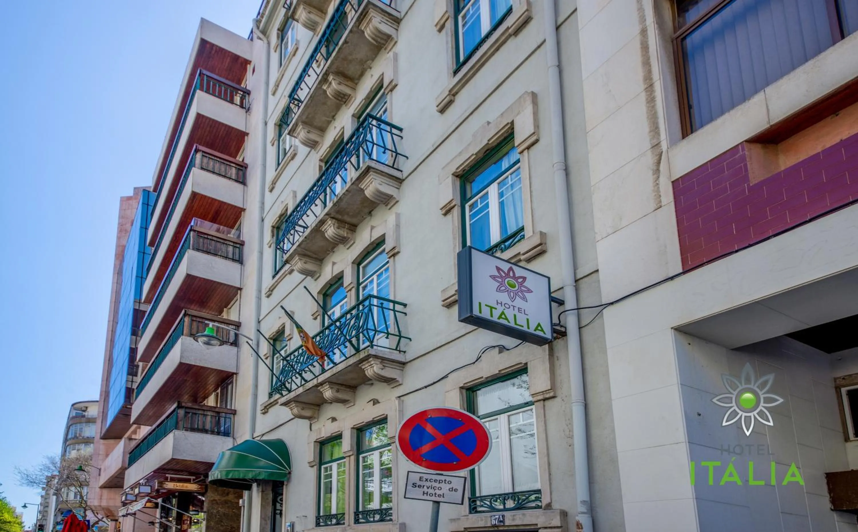 Property building in Hotel Italia