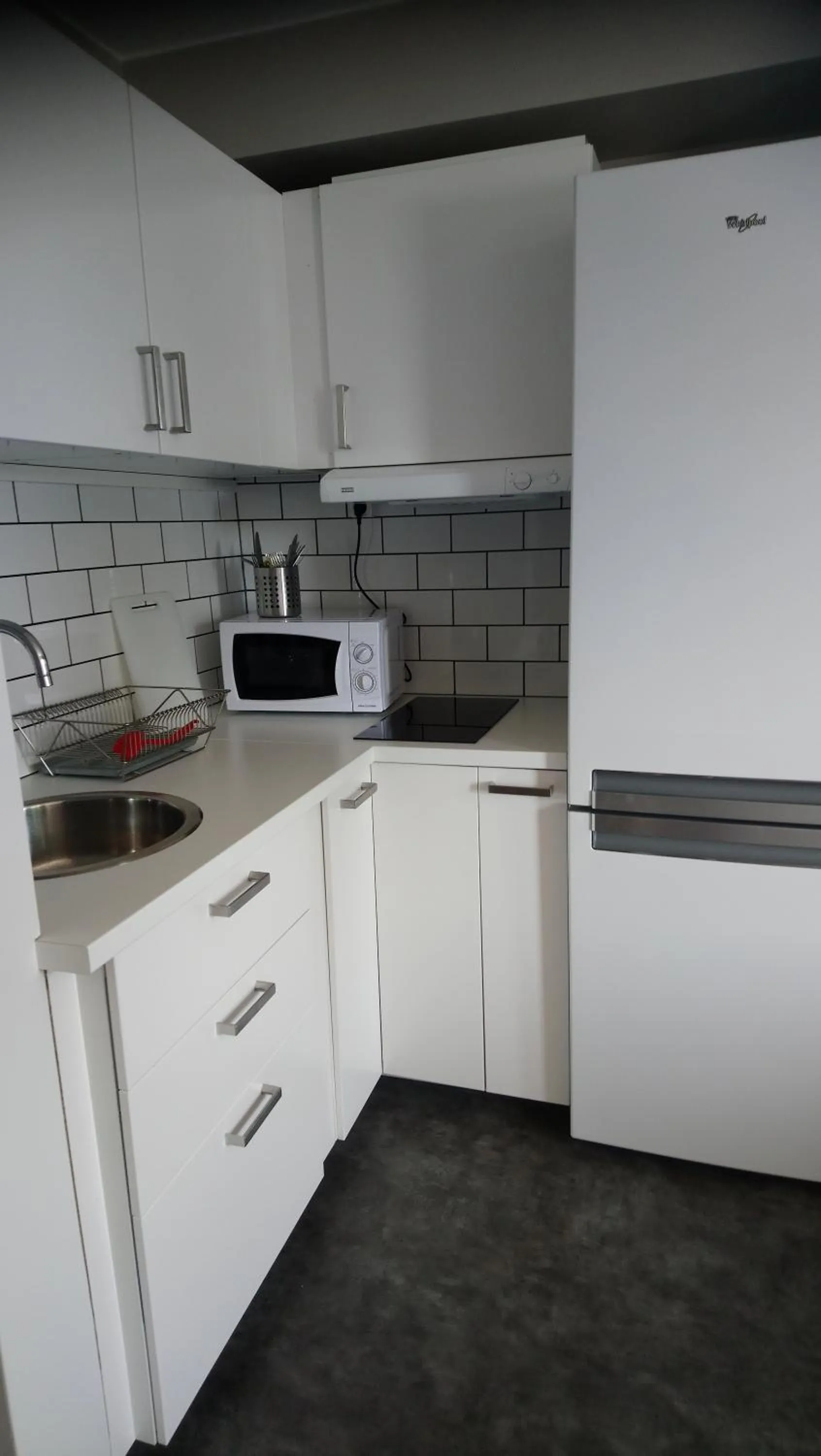 Kitchen or kitchenette in BriQ Hotell