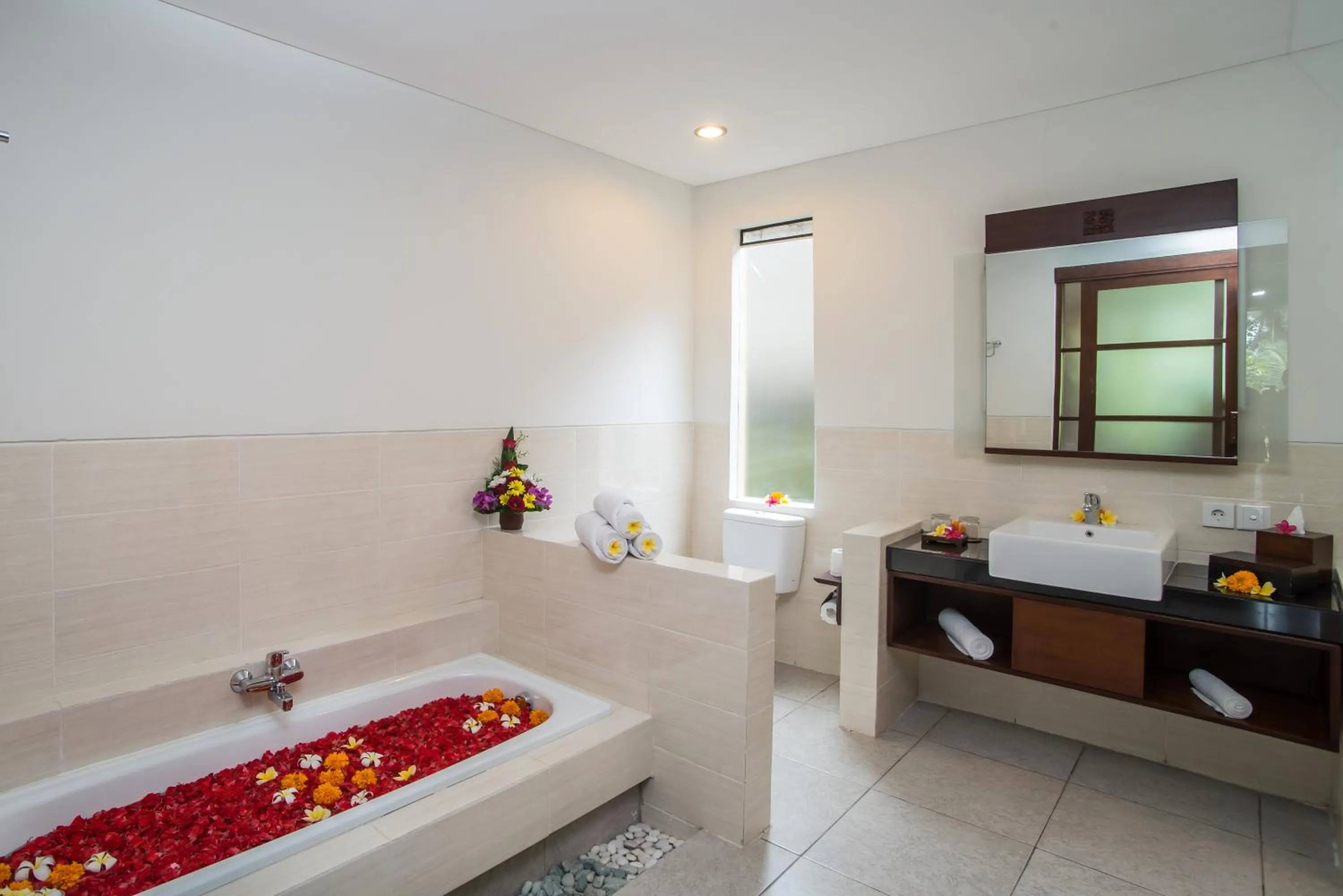 Bathroom in Kori Ubud Resort, Restaurant & Spa