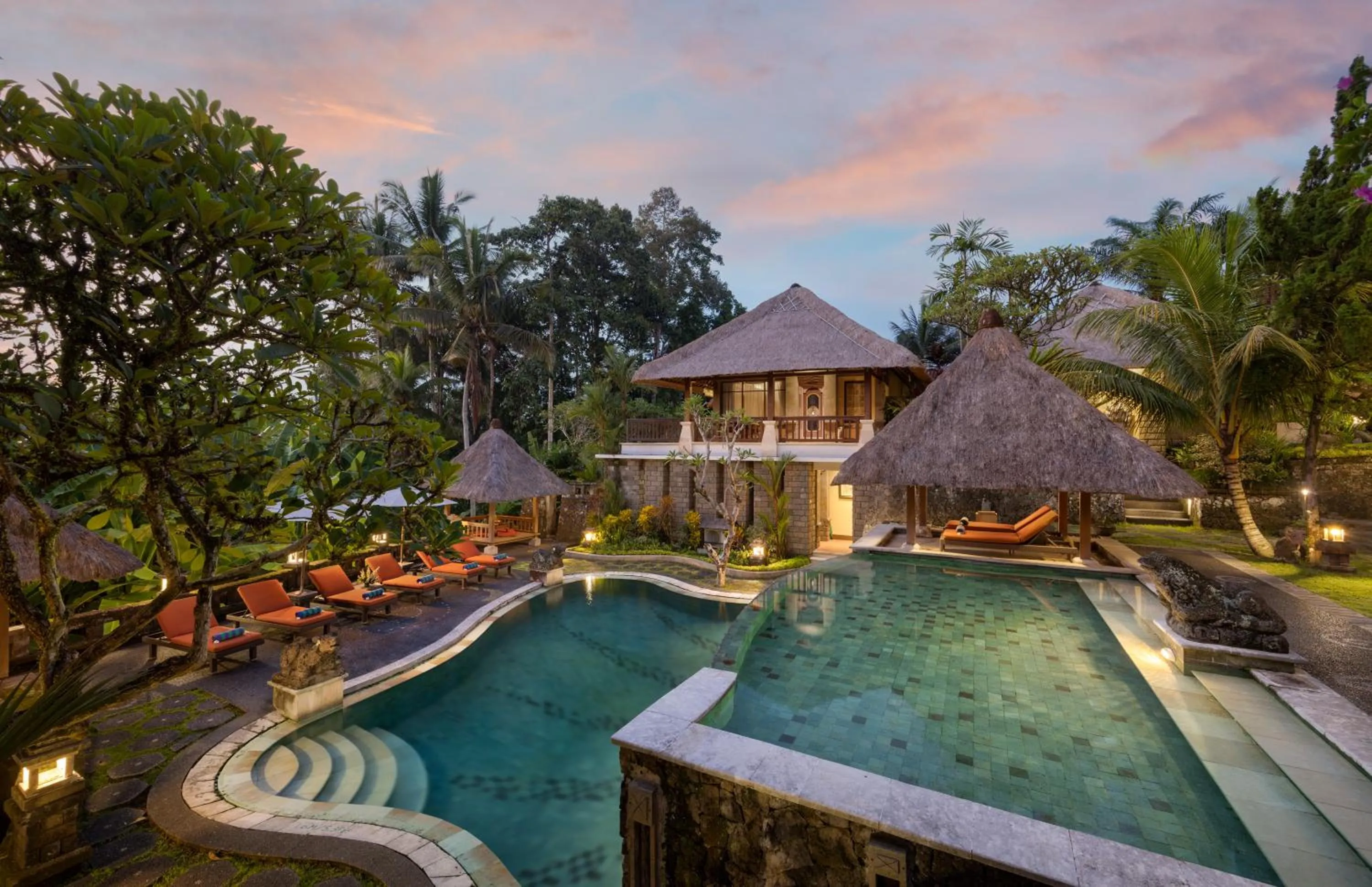 Property building in Kori Ubud Resort, Restaurant & Spa