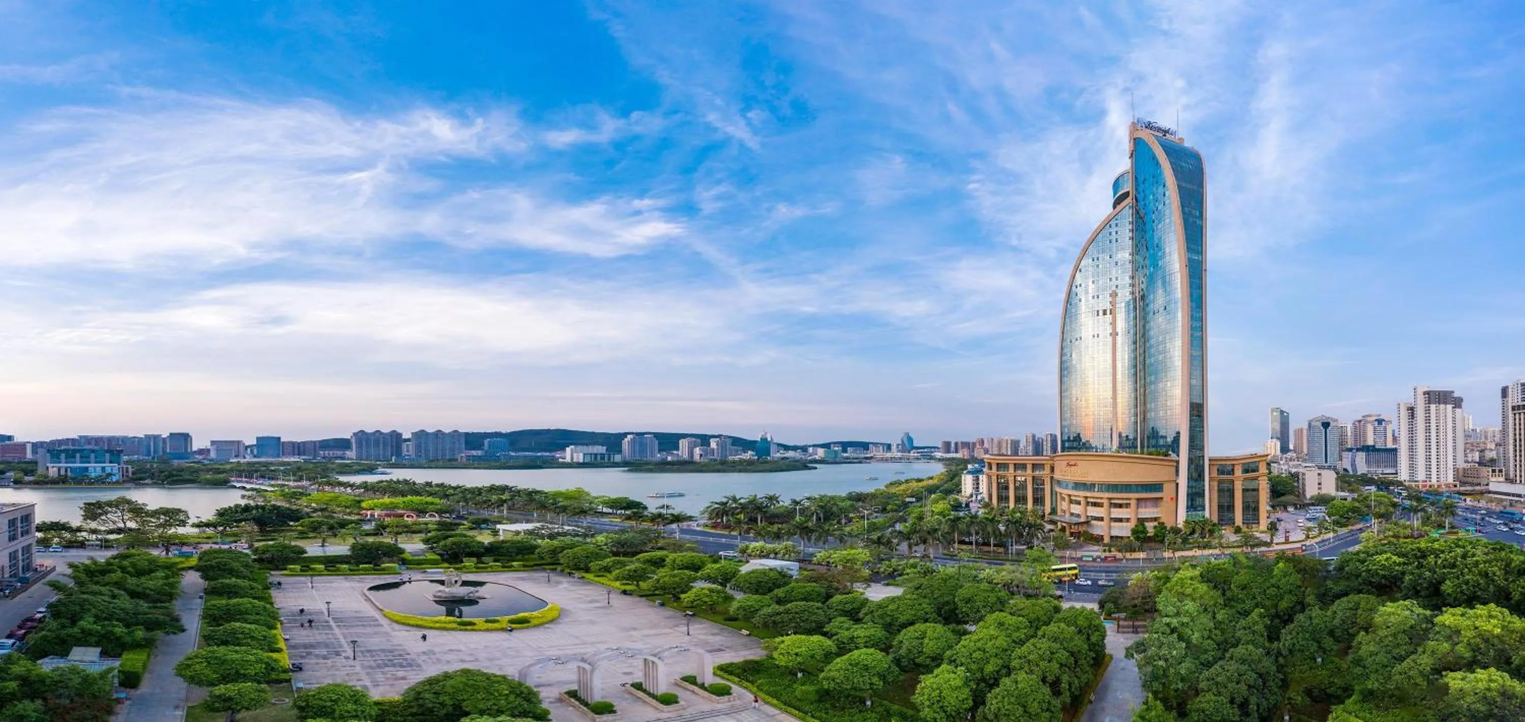Property building in Kempinski Hotel Xiamen