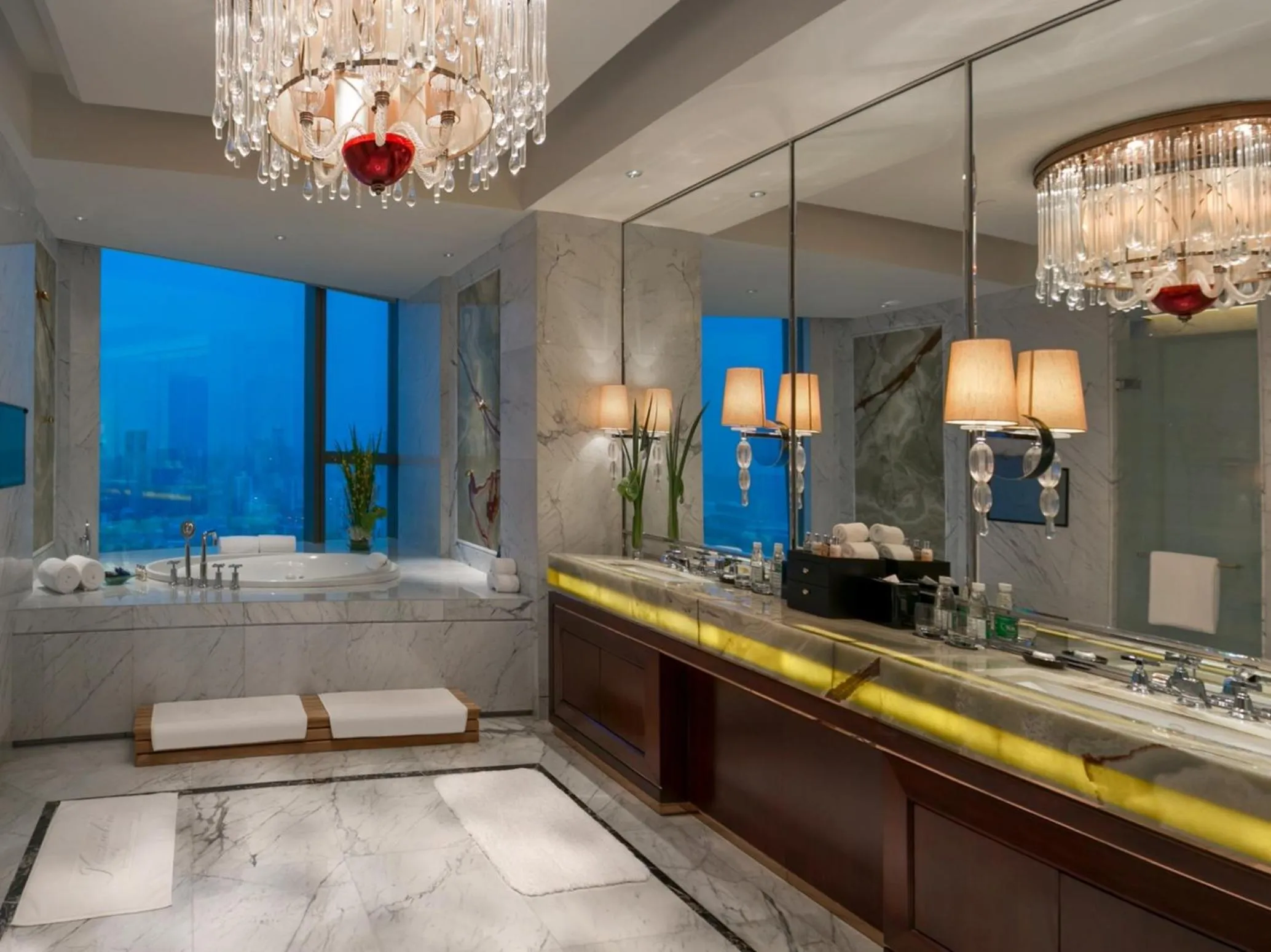 Bathroom in Kempinski Hotel Xiamen