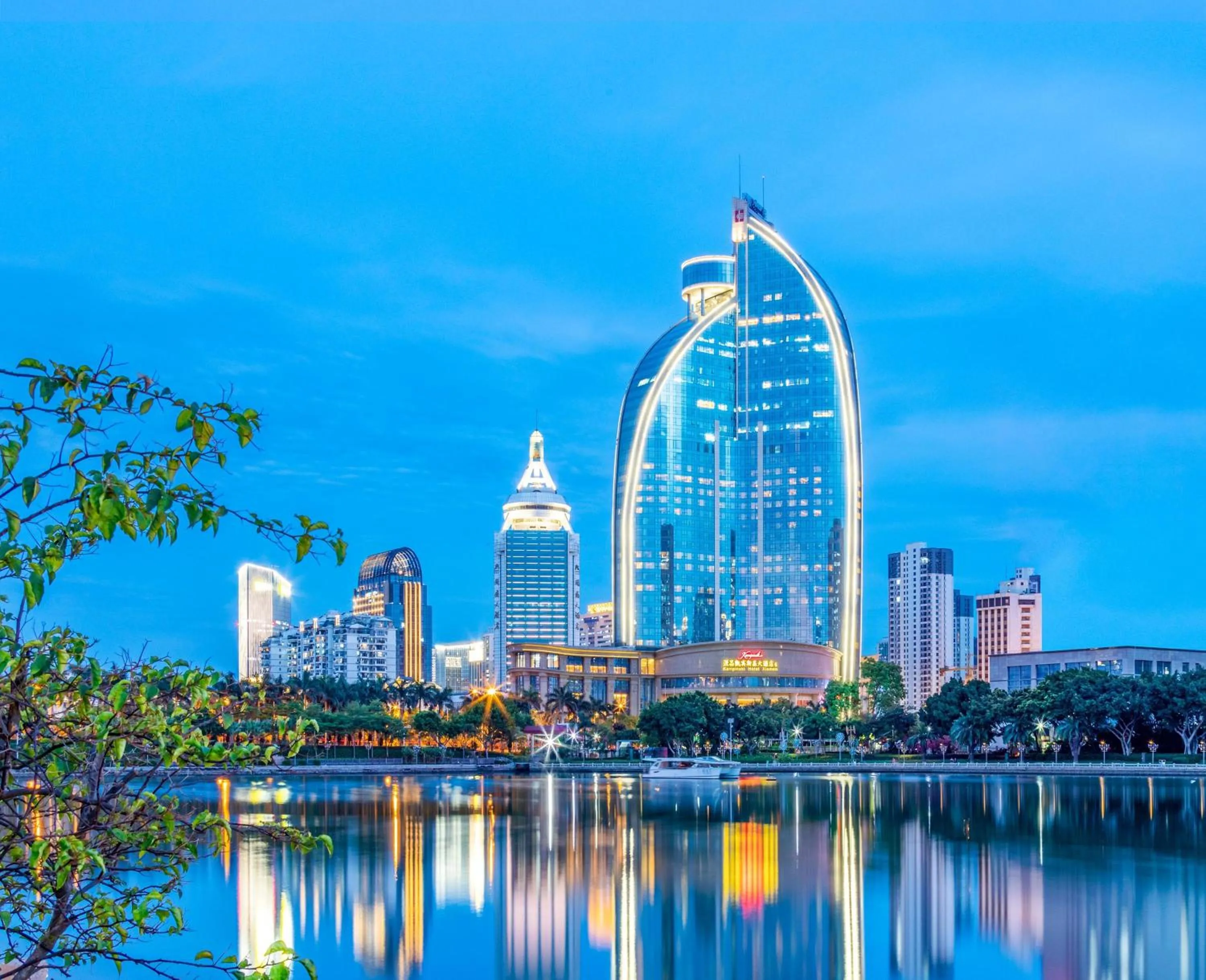 Property building in Kempinski Hotel Xiamen