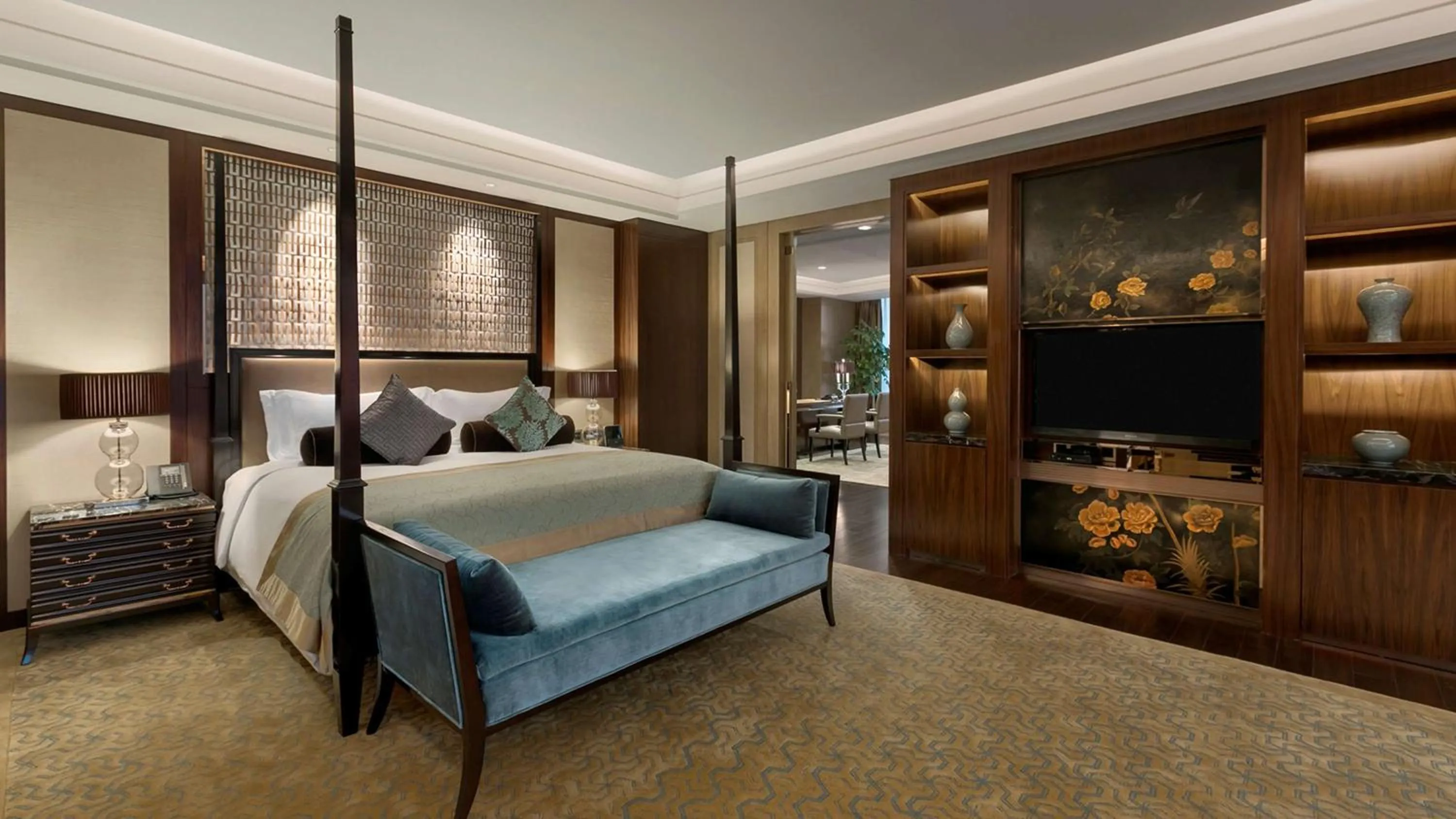 Bedroom, Bed in Kempinski Hotel Xiamen