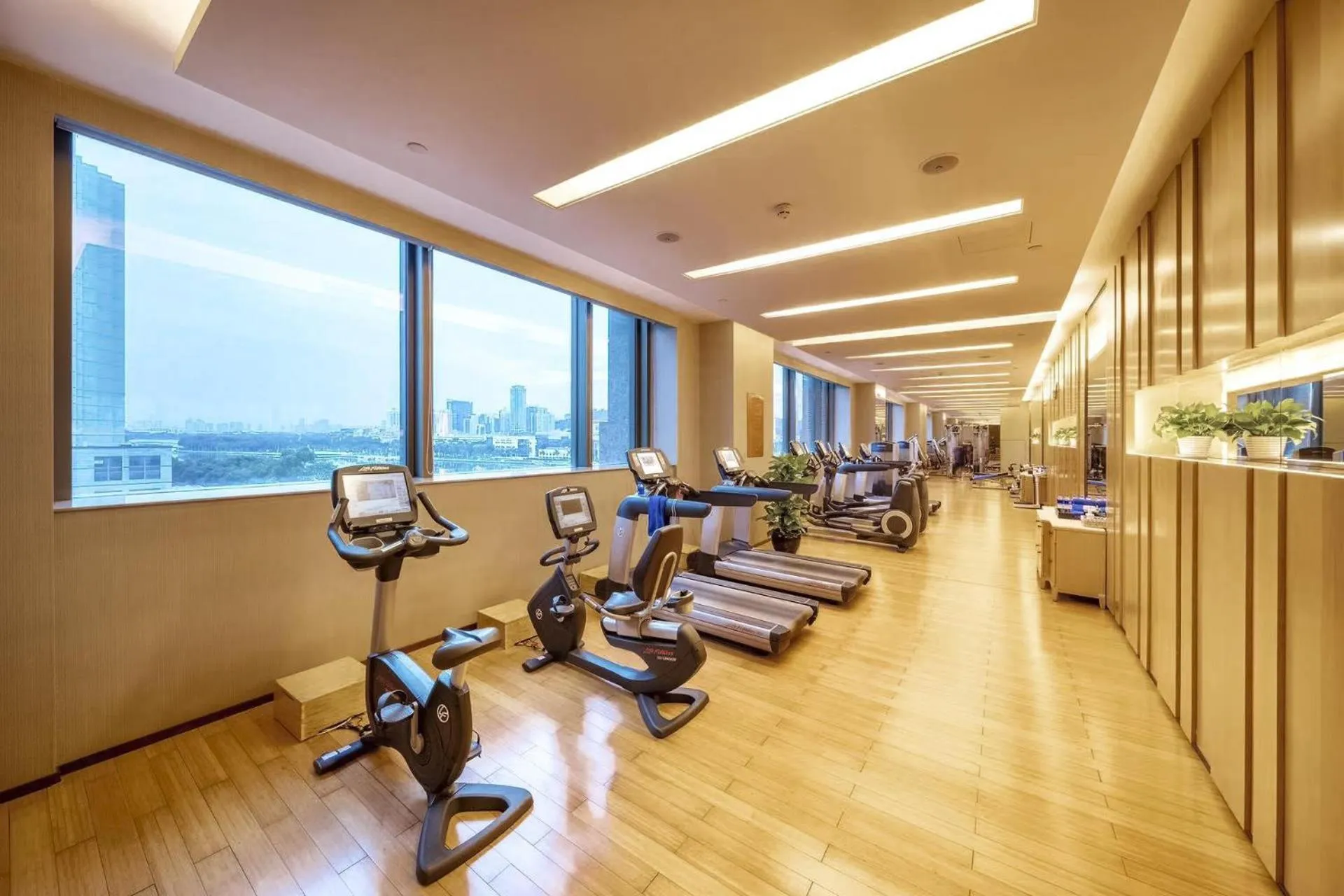 Fitness centre/facilities in Kempinski Hotel Xiamen