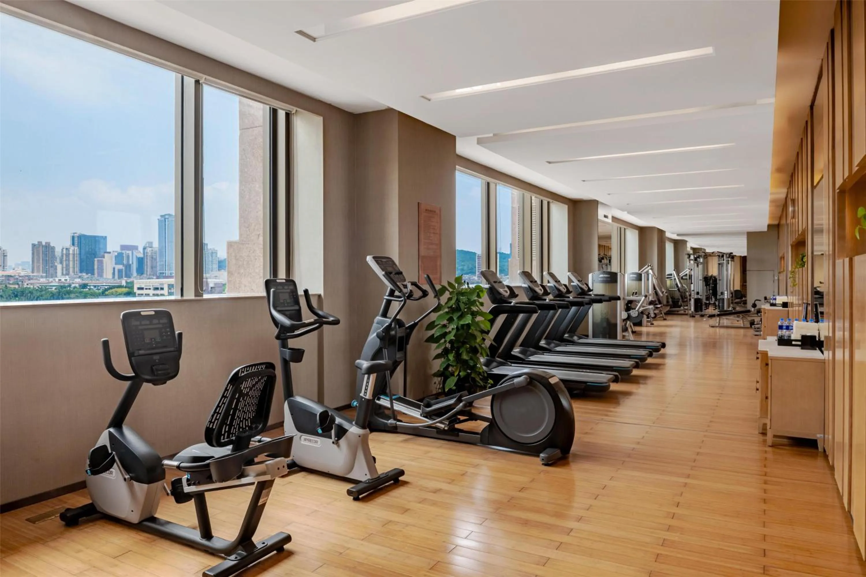 Fitness centre/facilities in Kempinski Hotel Xiamen