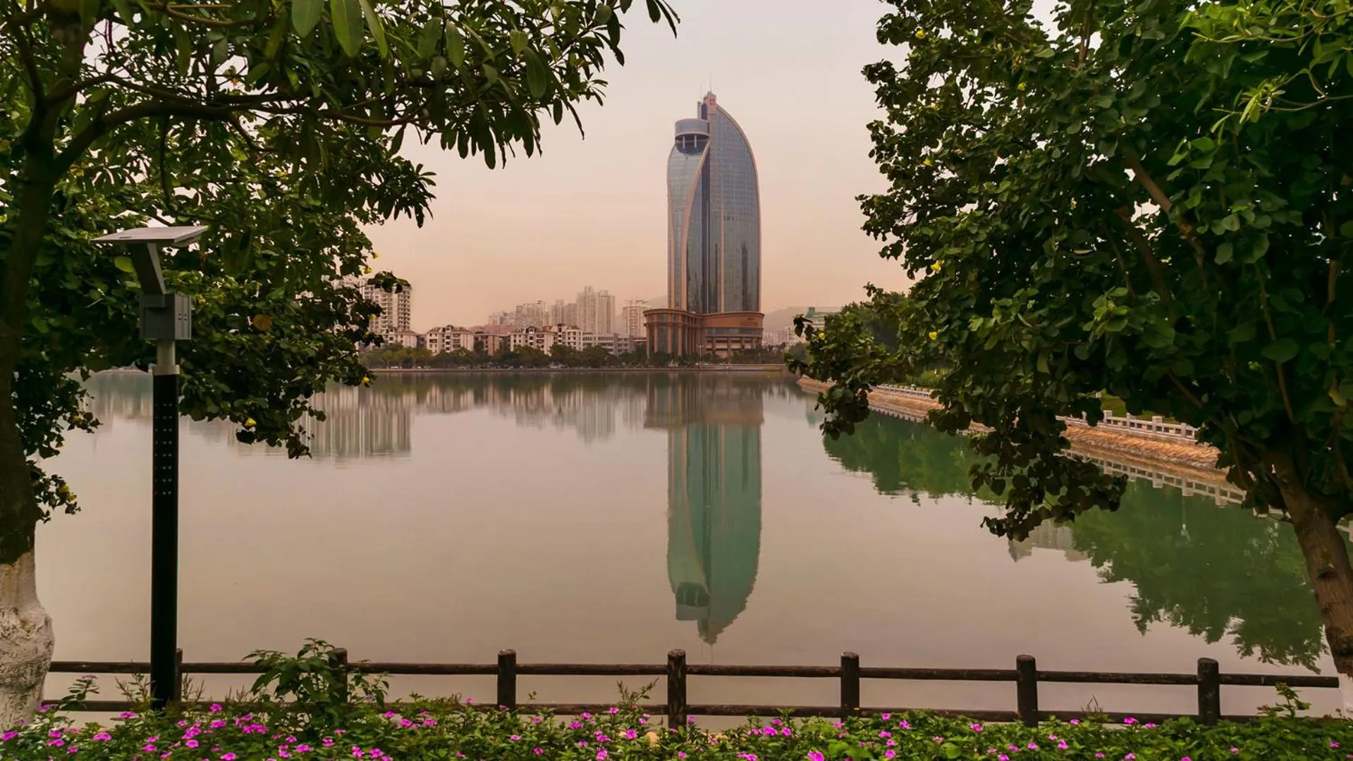 Property building in Kempinski Hotel Xiamen