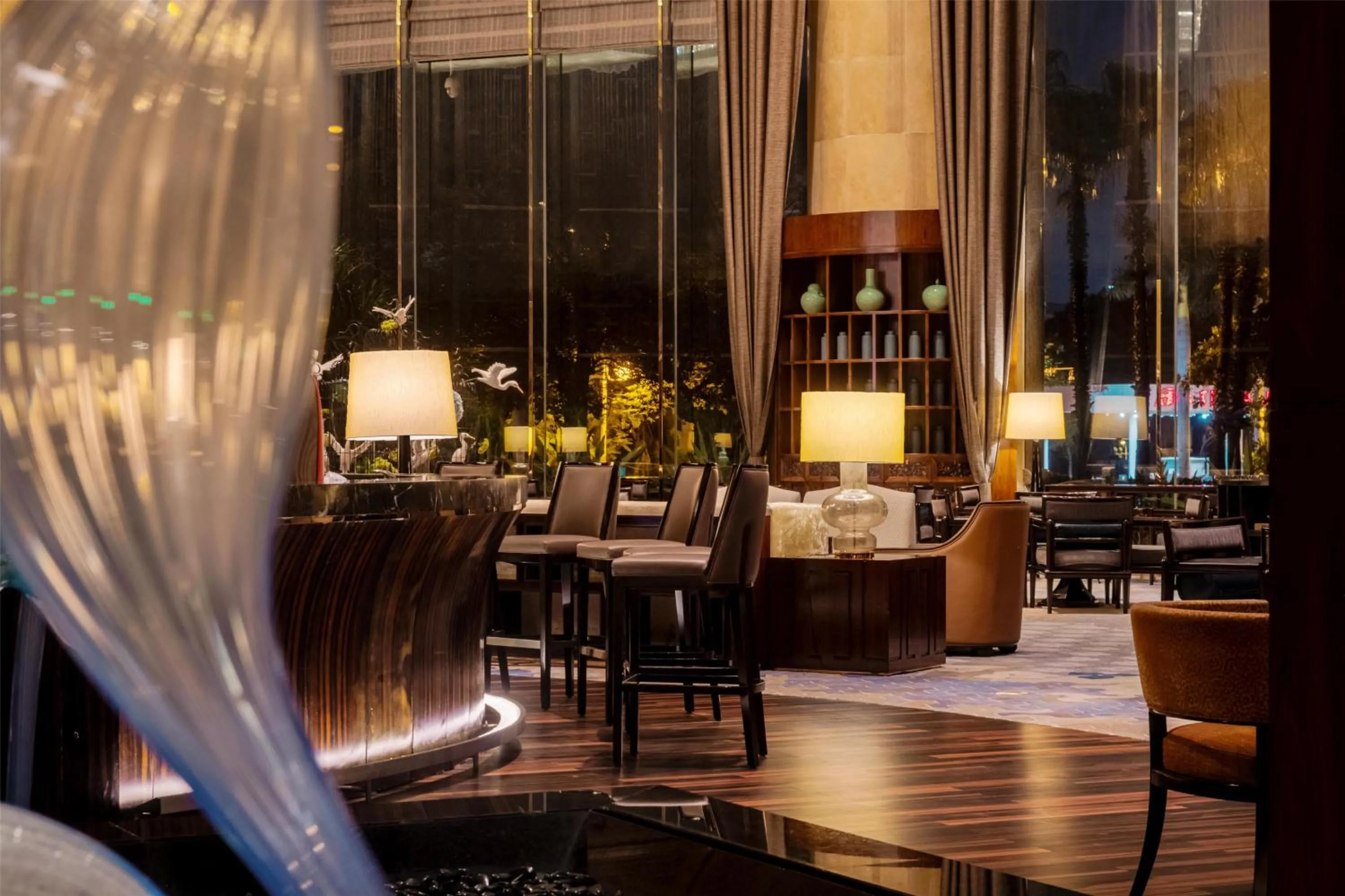 Lounge or bar in Kempinski Hotel Xiamen