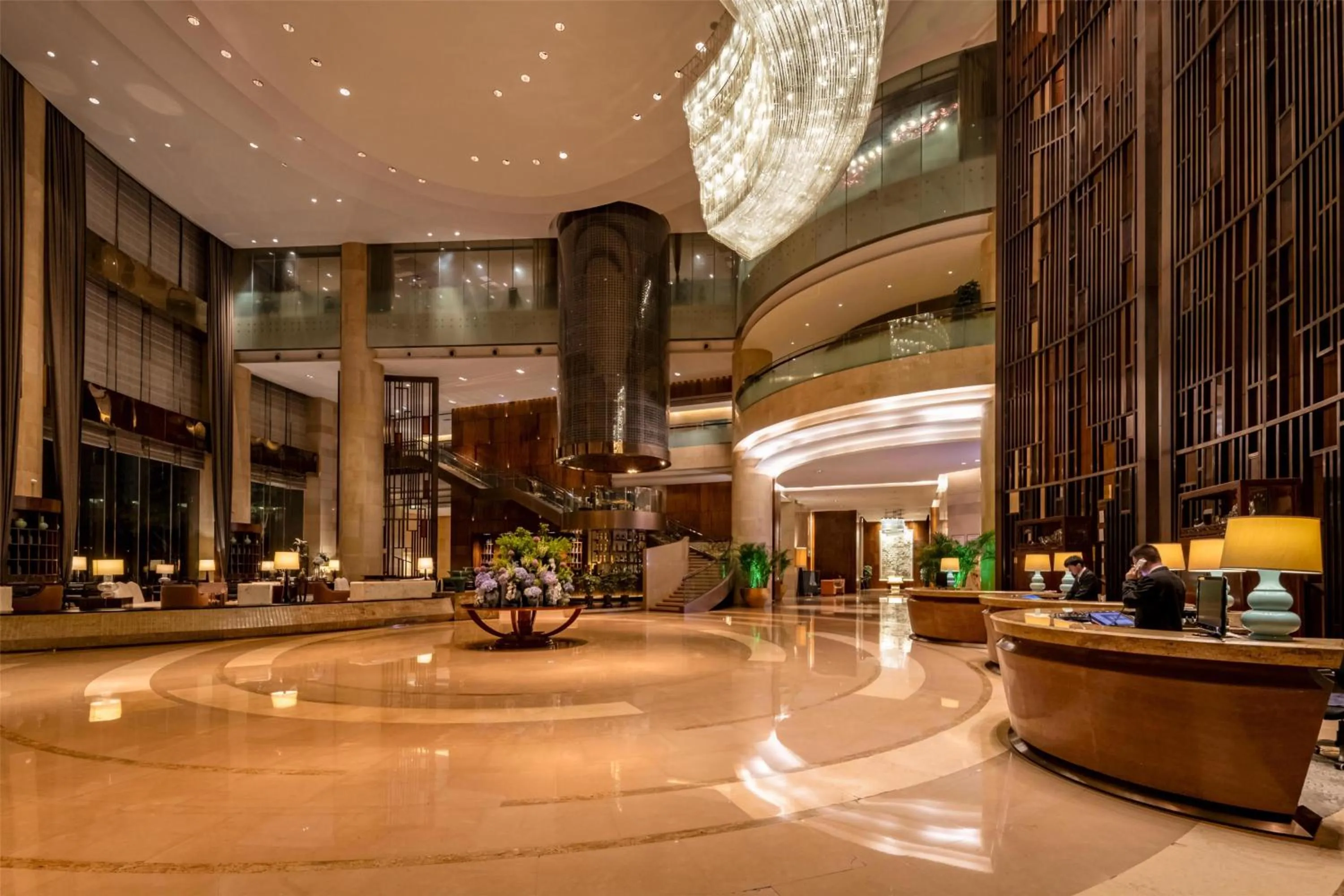 Lobby or reception in Kempinski Hotel Xiamen