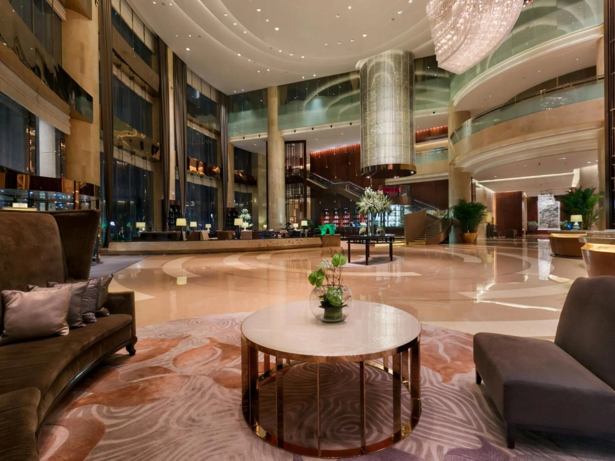 Lobby or reception in Kempinski Hotel Xiamen