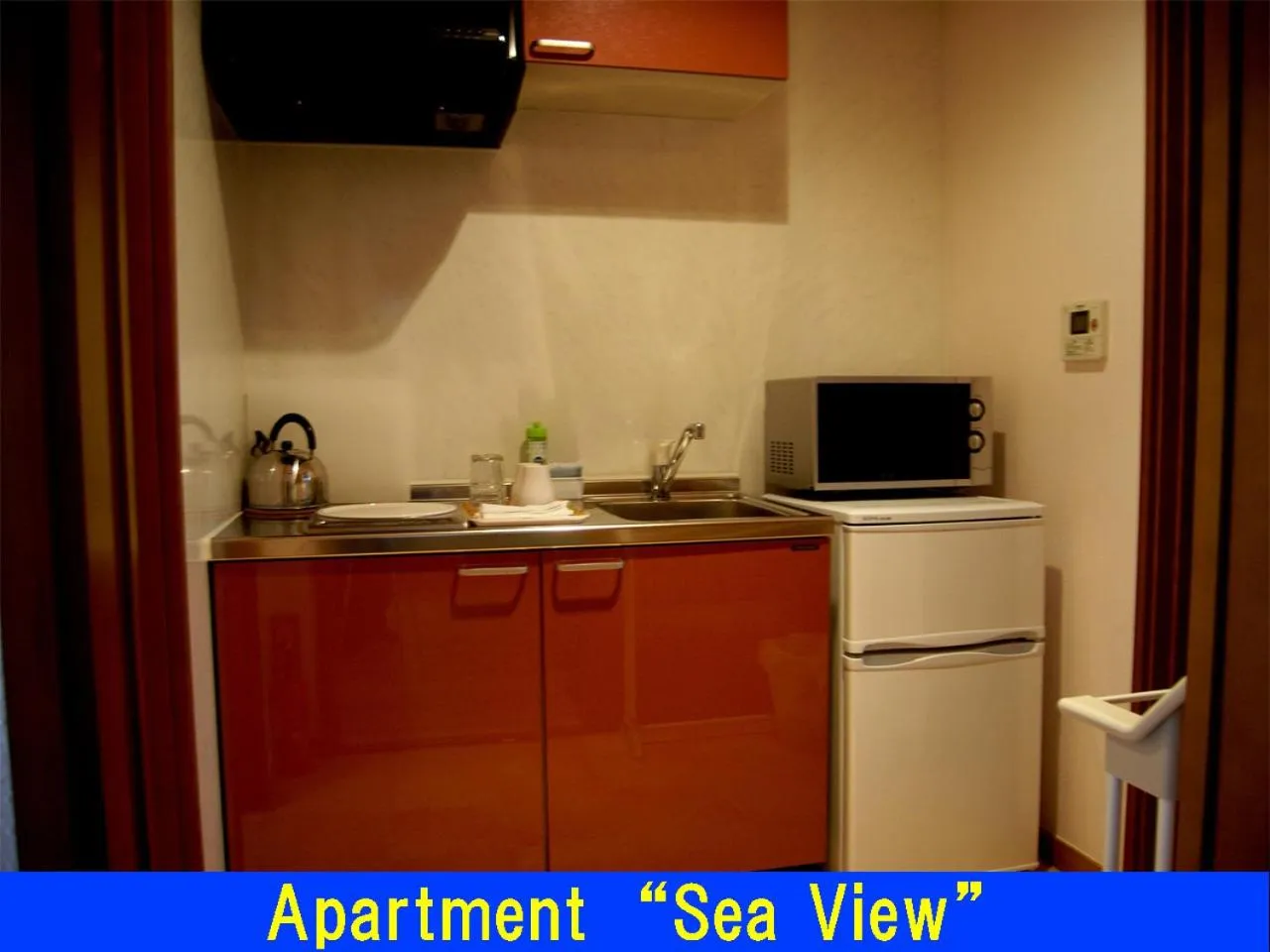 kitchen in Beach Village Nosoko