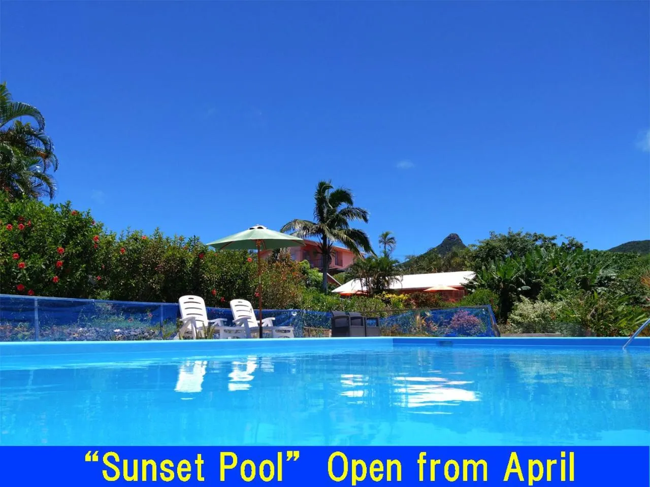 Swimming pool in Beach Village Nosoko