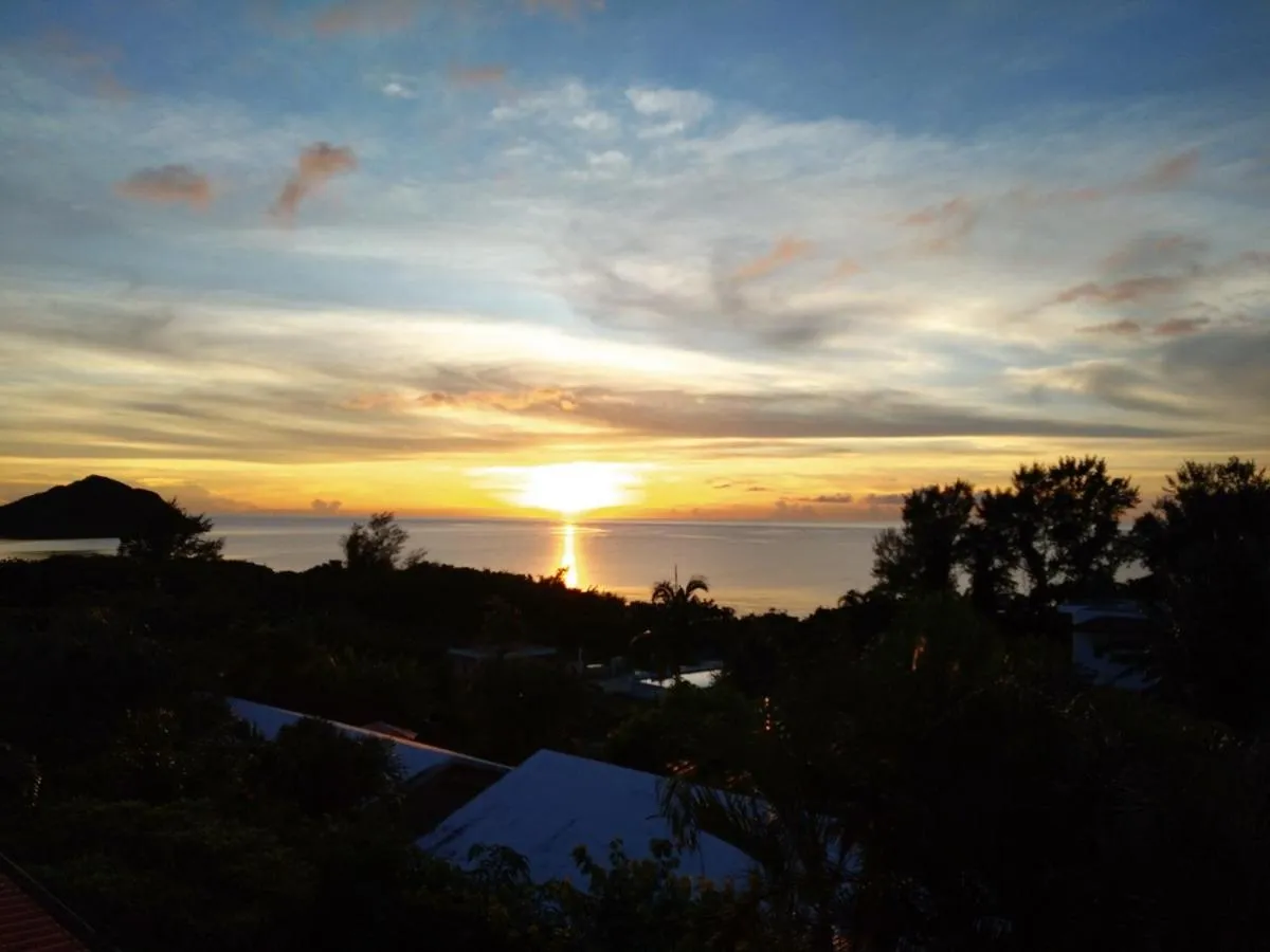 Sunset in Beach Village Nosoko