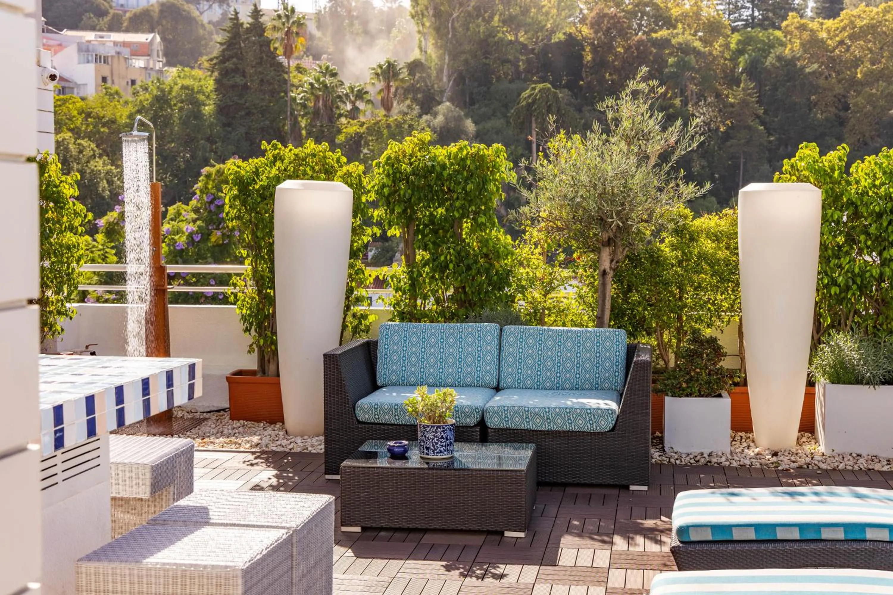 Balcony/Terrace in Hotel Lisboa Plaza - Lisbon Heritage Collection - Avenida