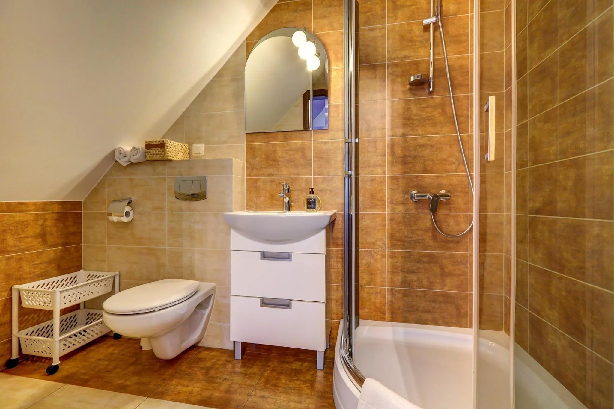 Bathroom in POD DEBEM Kompleks Zeglarsko-Rekreacyjny