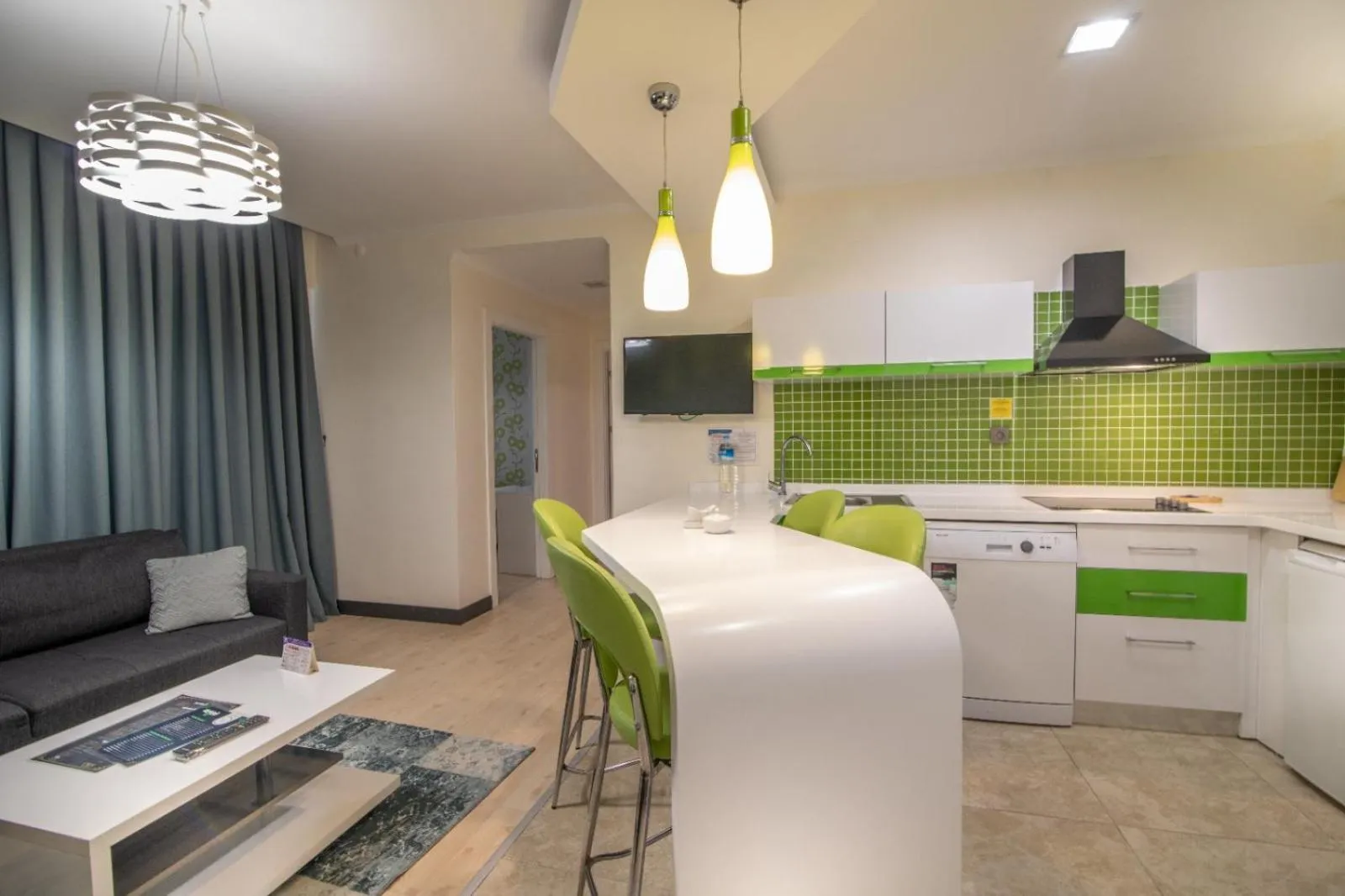 Living room in Aforia Thermal Residences