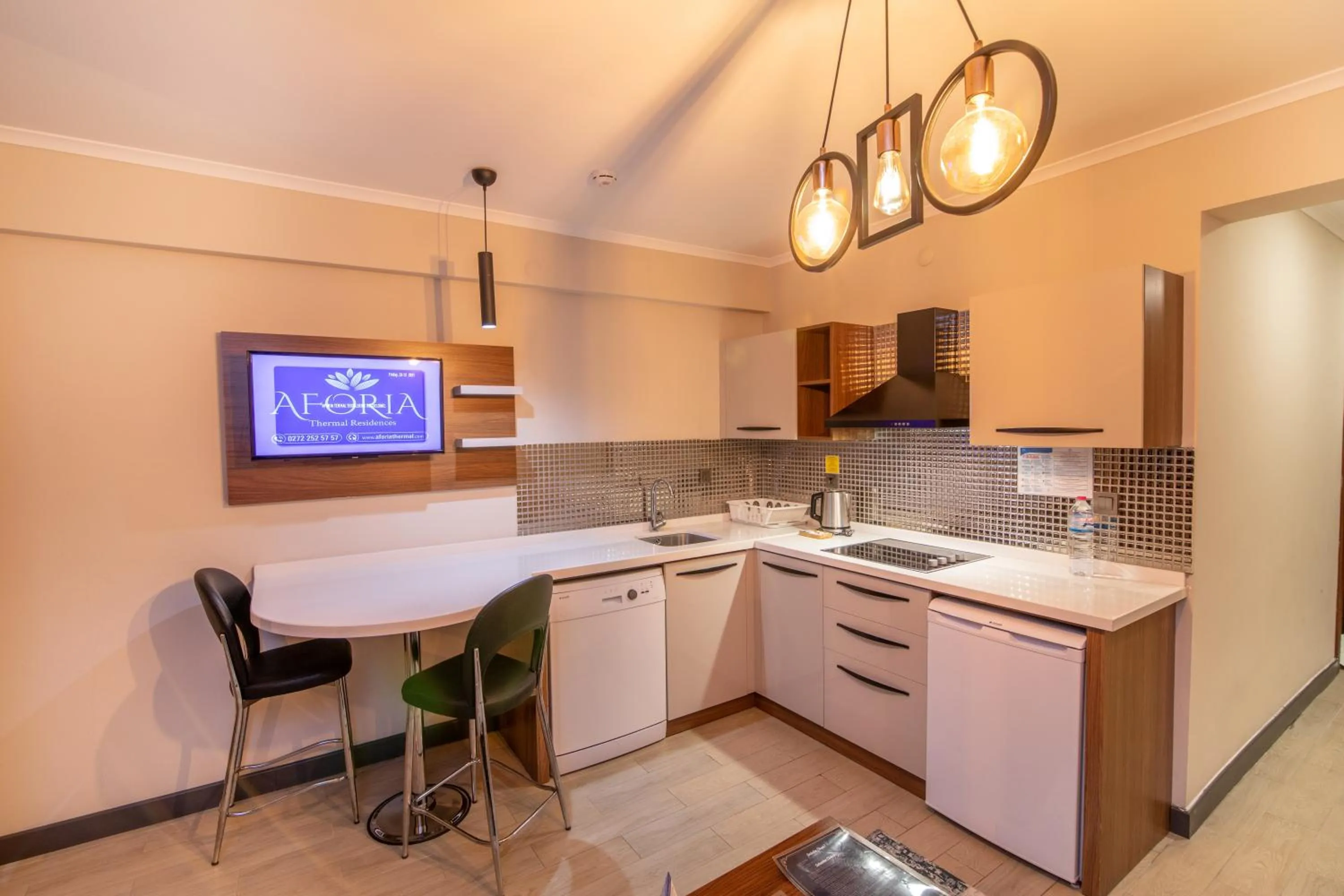 Kitchen or kitchenette in Aforia Thermal Residences