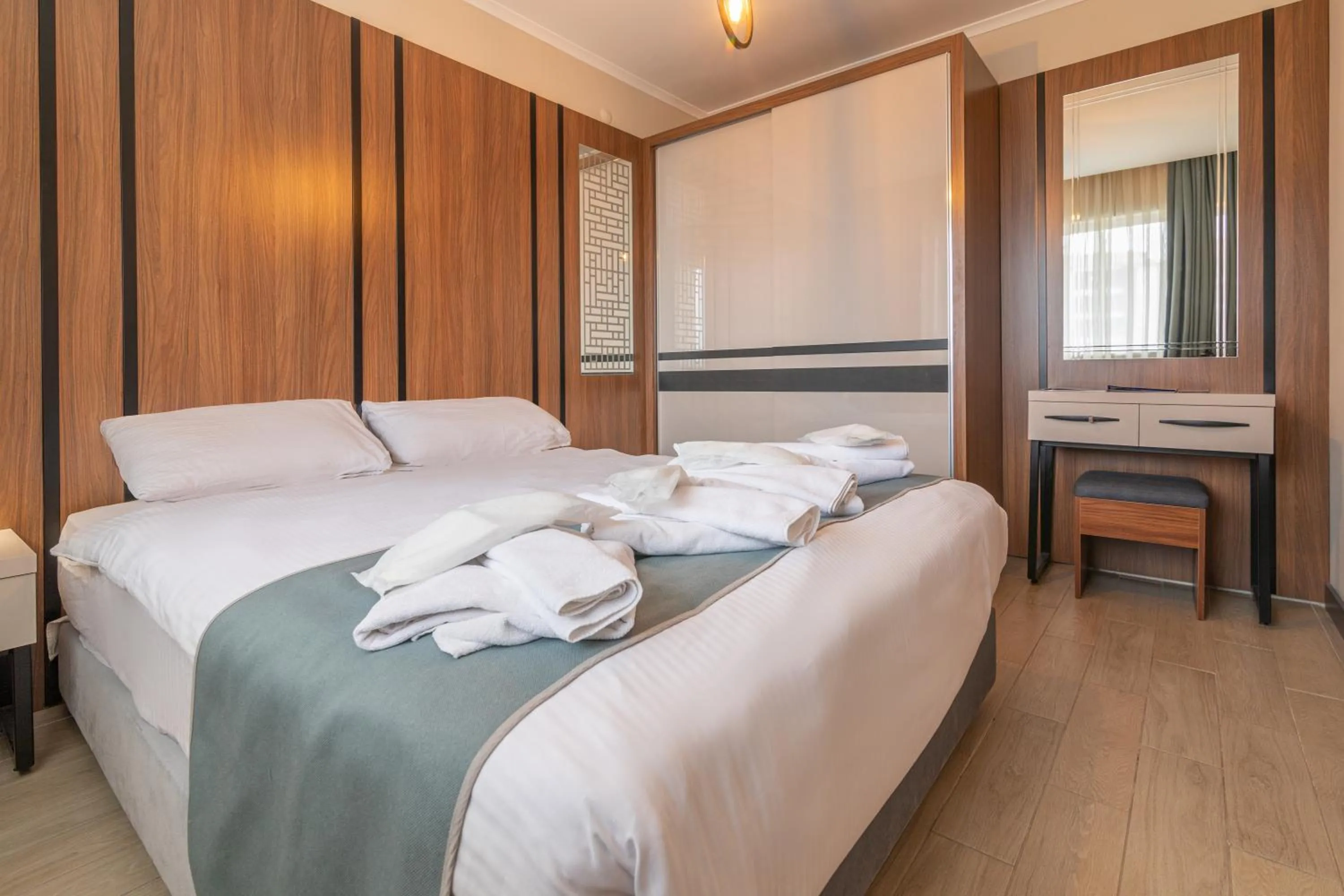 Bed in Aforia Thermal Residences