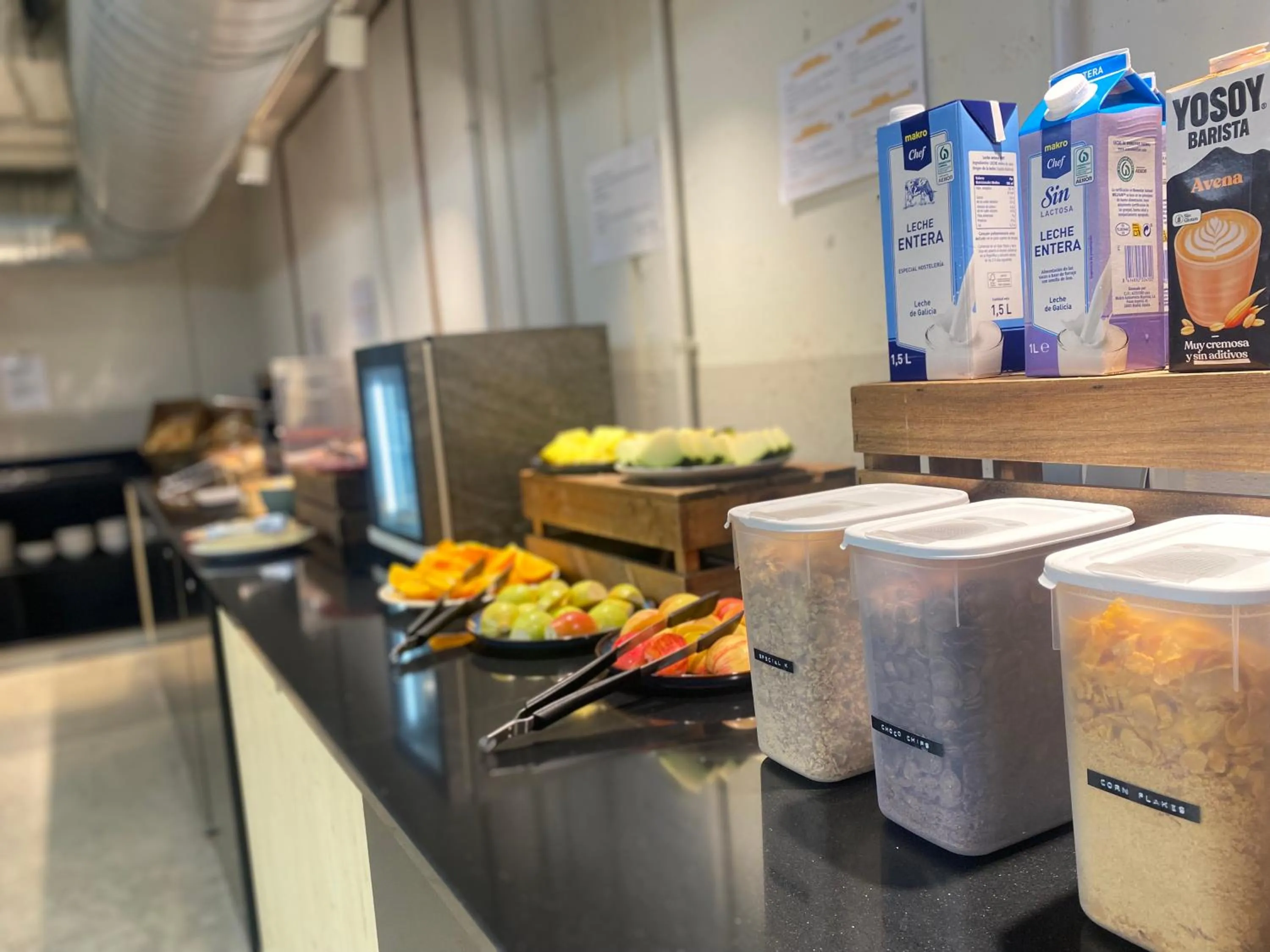 Breakfast in Unite Hostel Barcelona