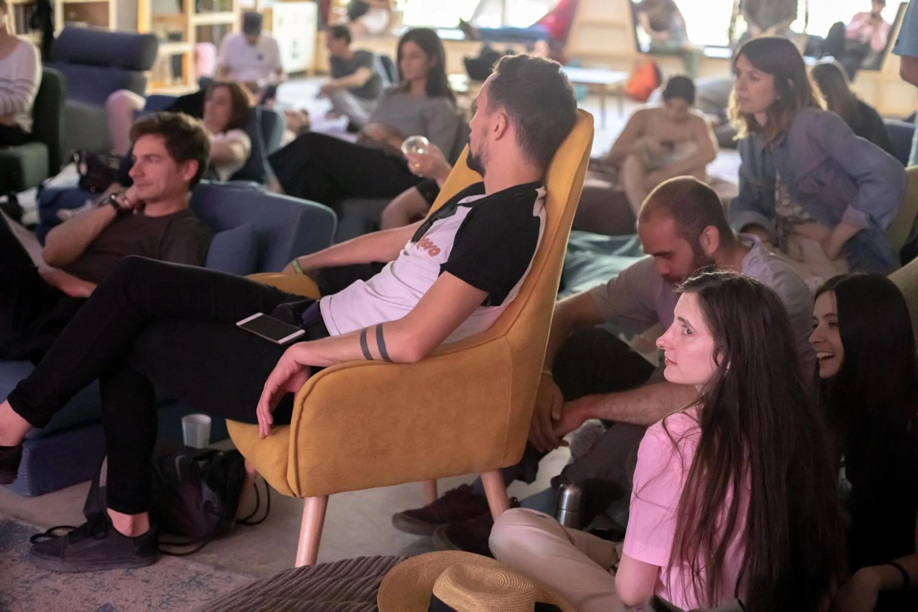 People in Unite Hostel Barcelona