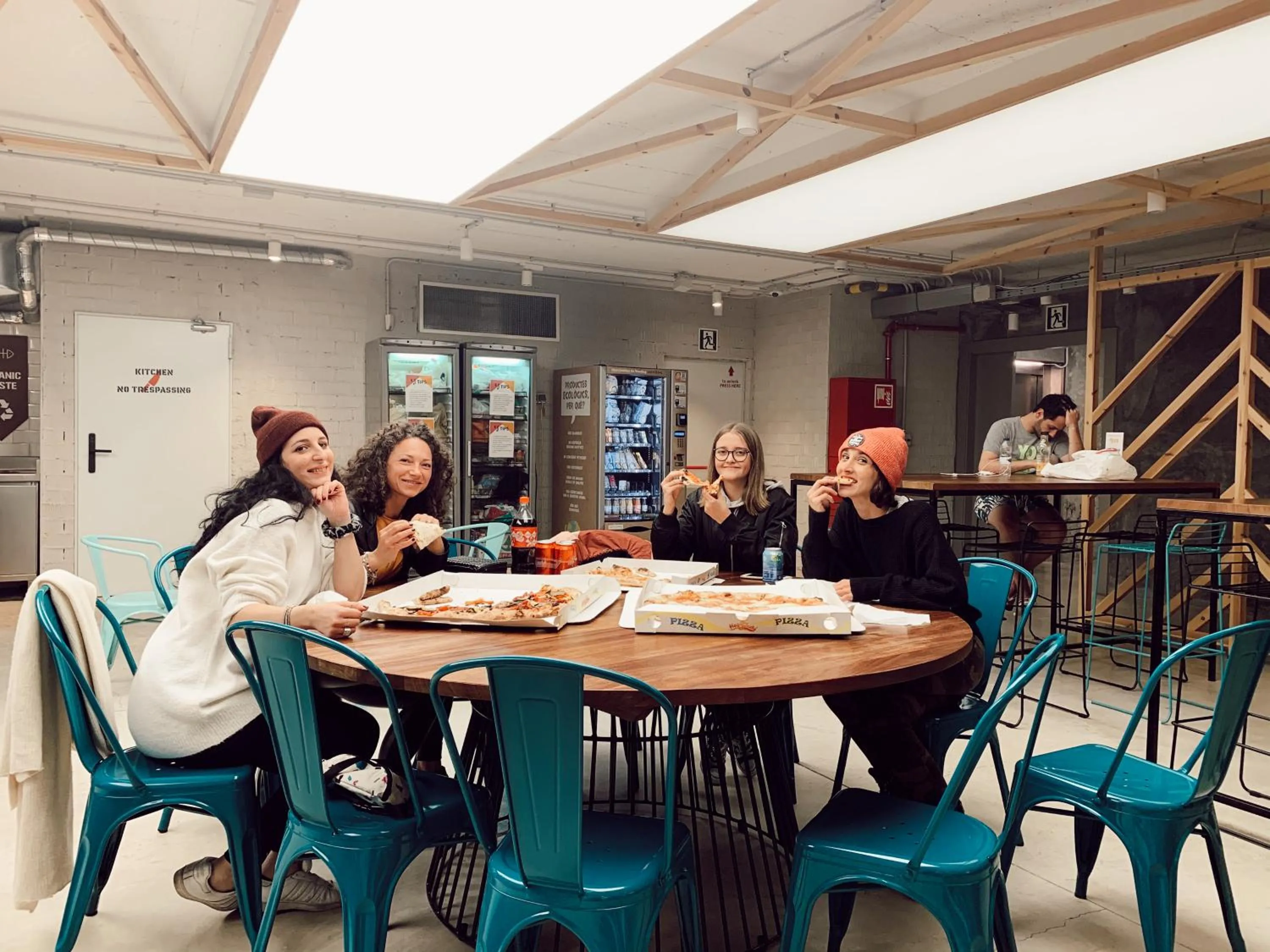 People in Unite Hostel Barcelona