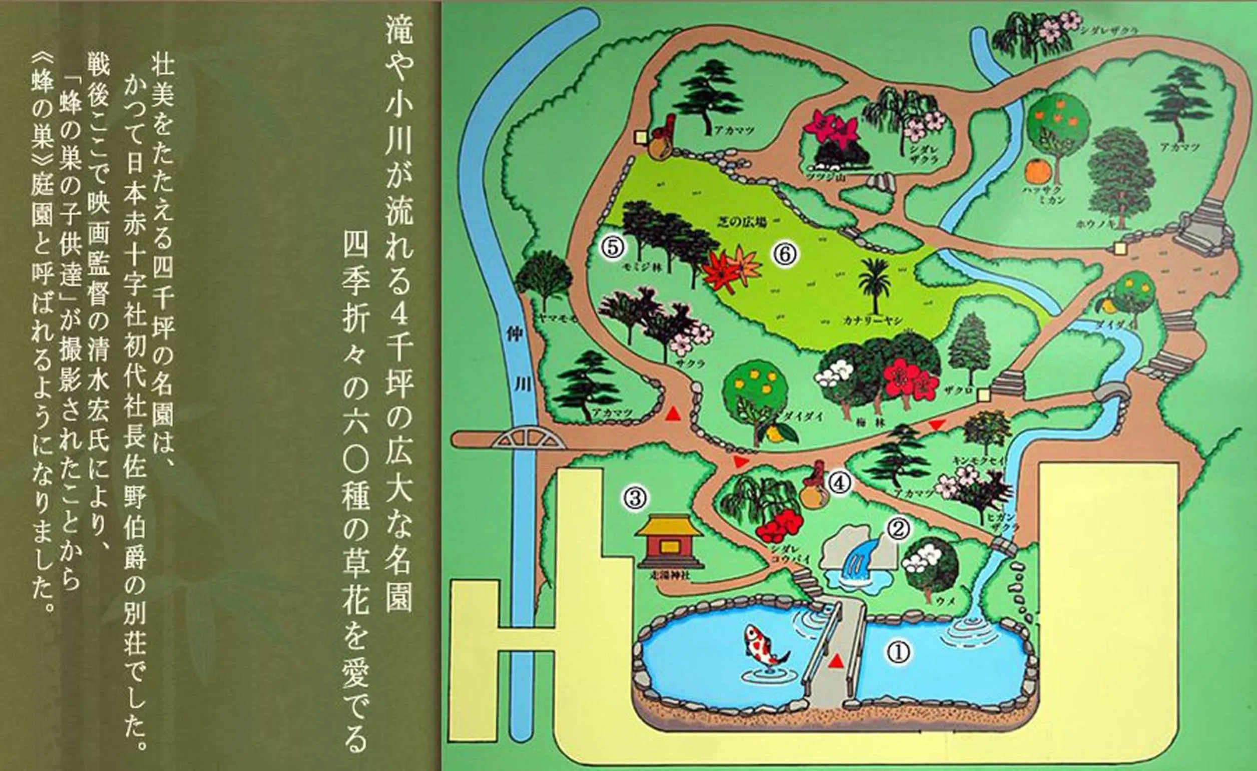 Garden in Izuajiro-onsen Shoufuen