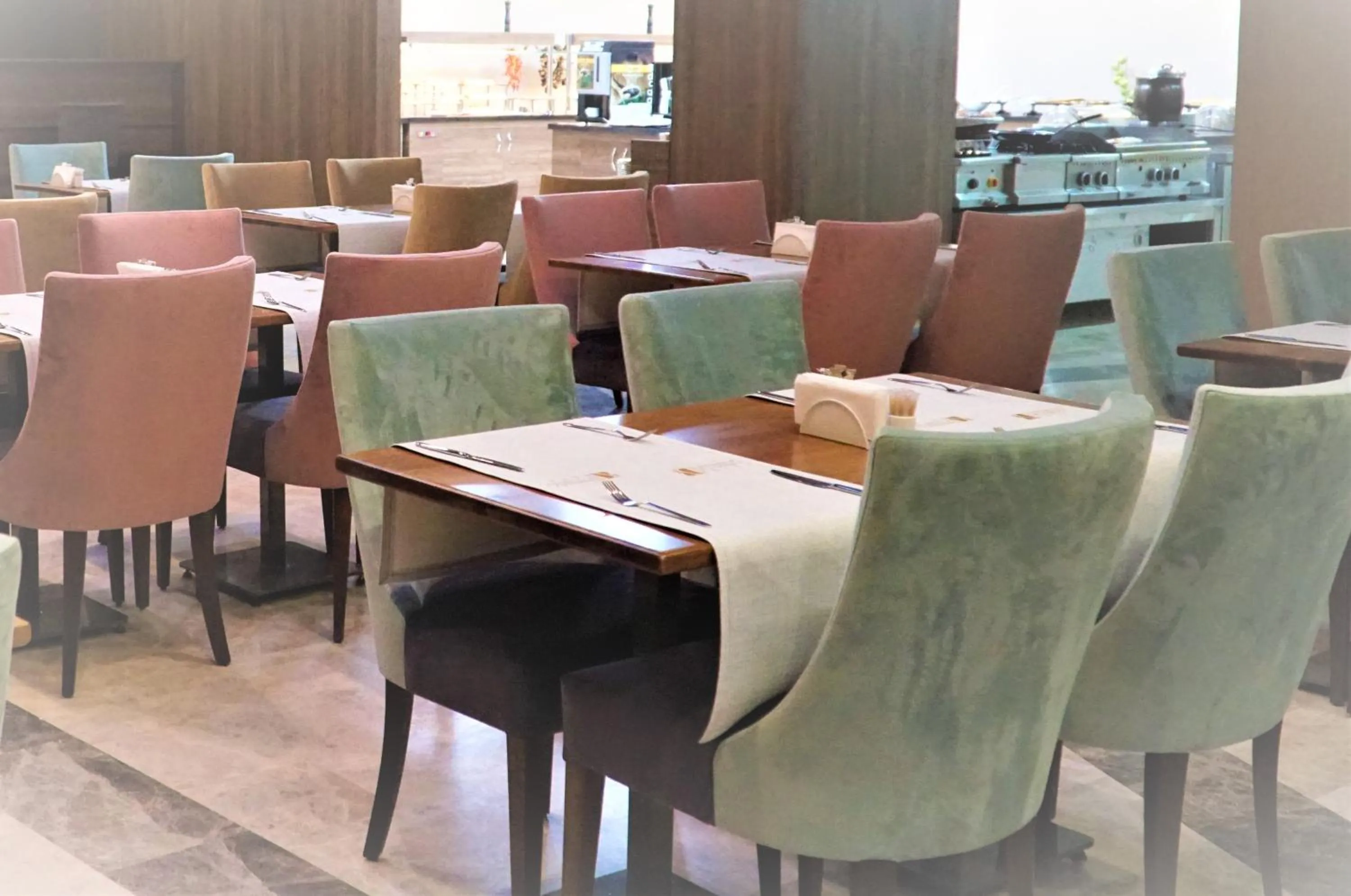 Dining area in Extenso Hotel