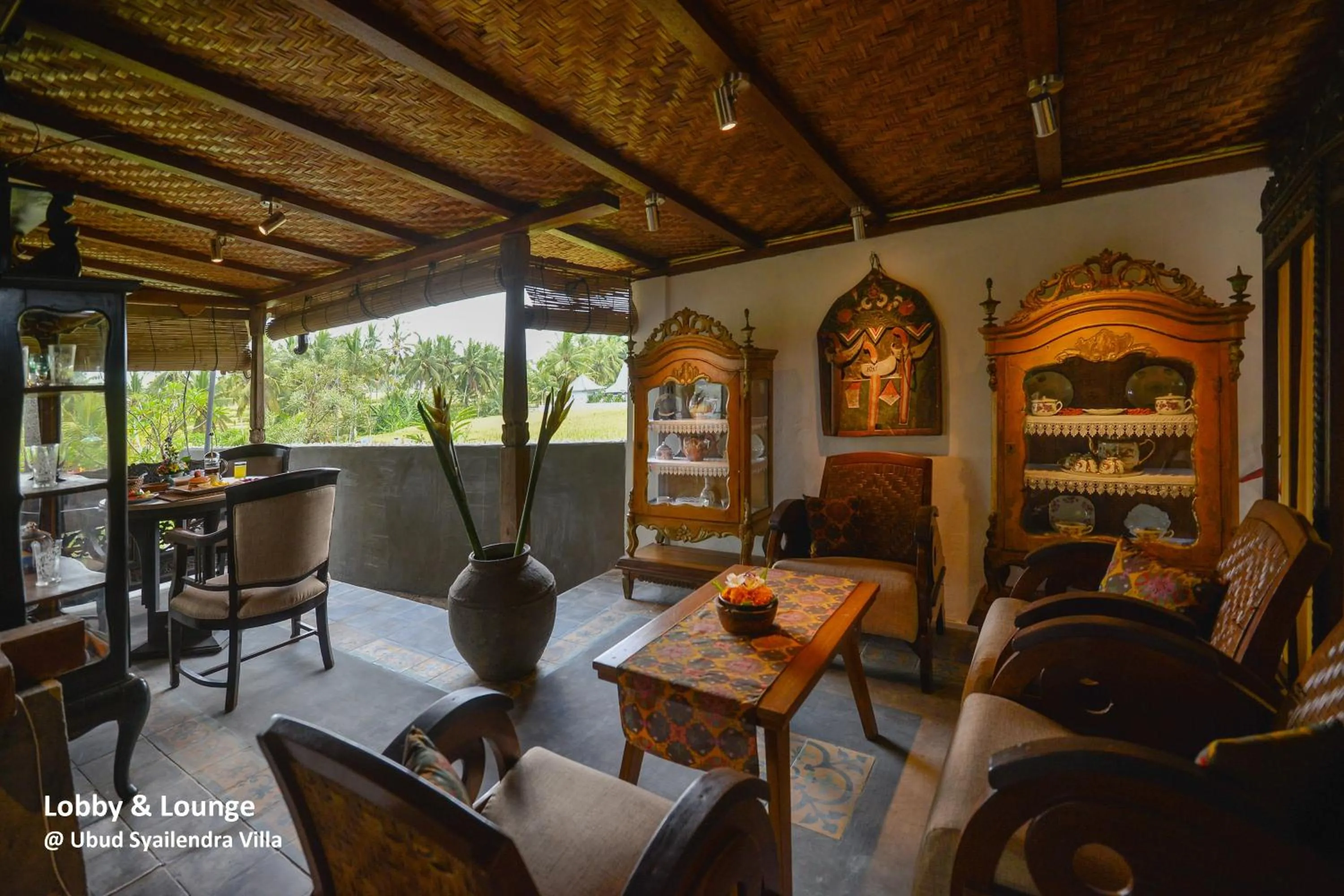 Lobby or reception in Ubud Syailendra Villas
