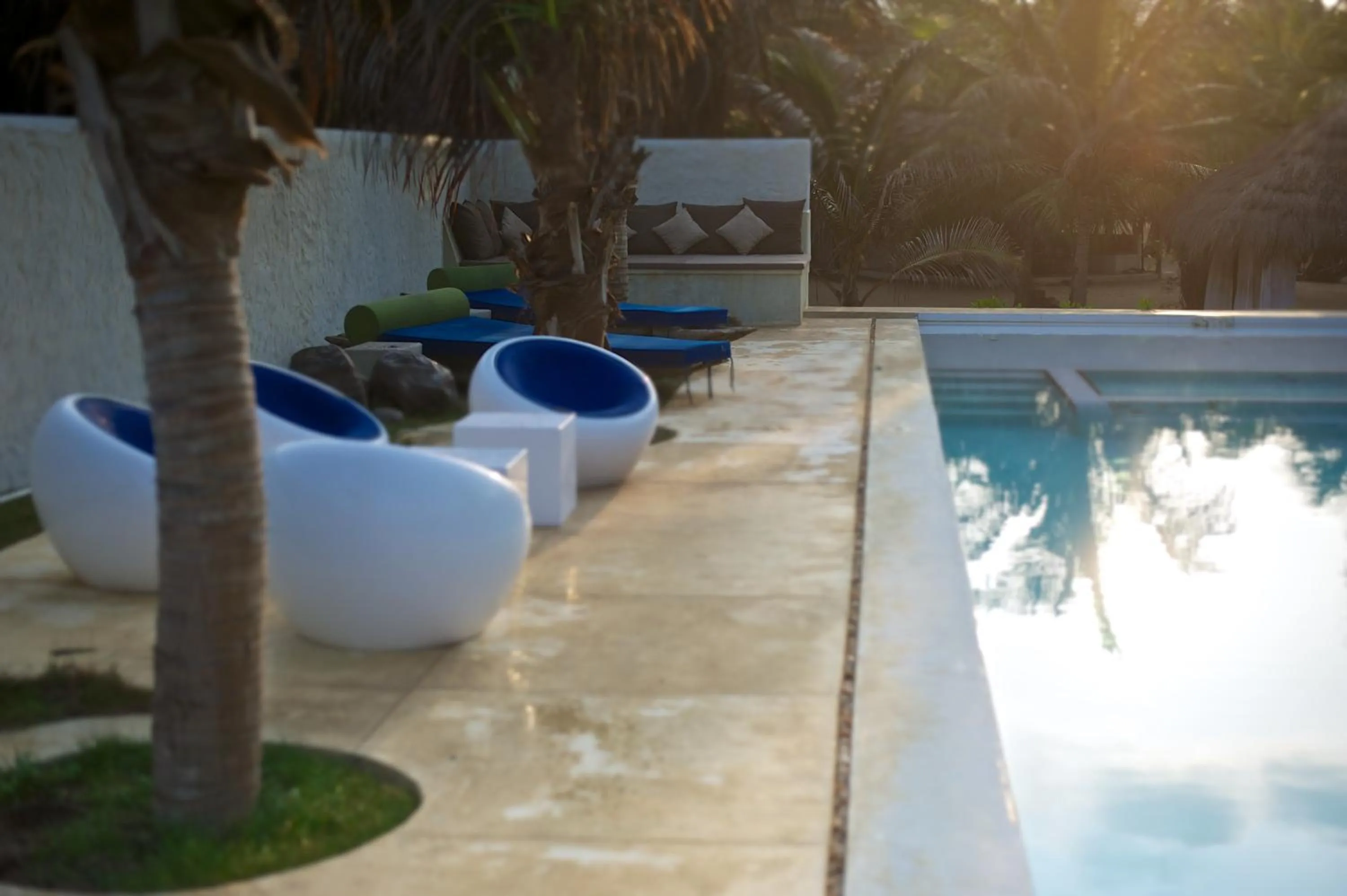 Patio in Dolphin Beach Resort