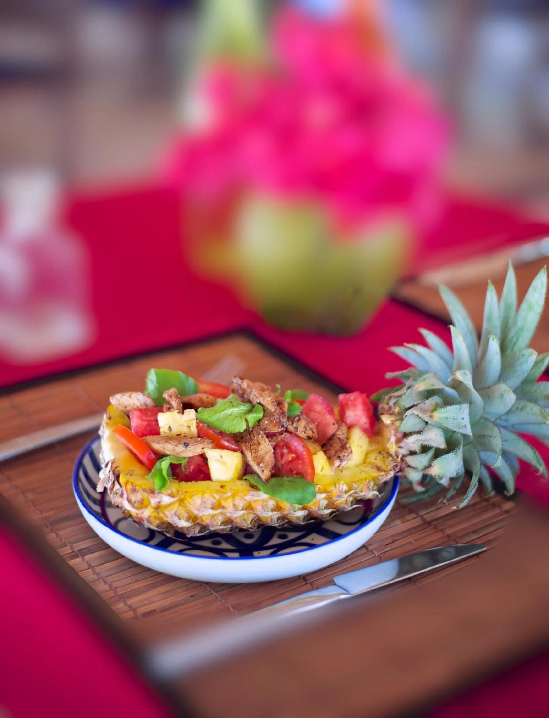 Food in Dolphin Beach Resort