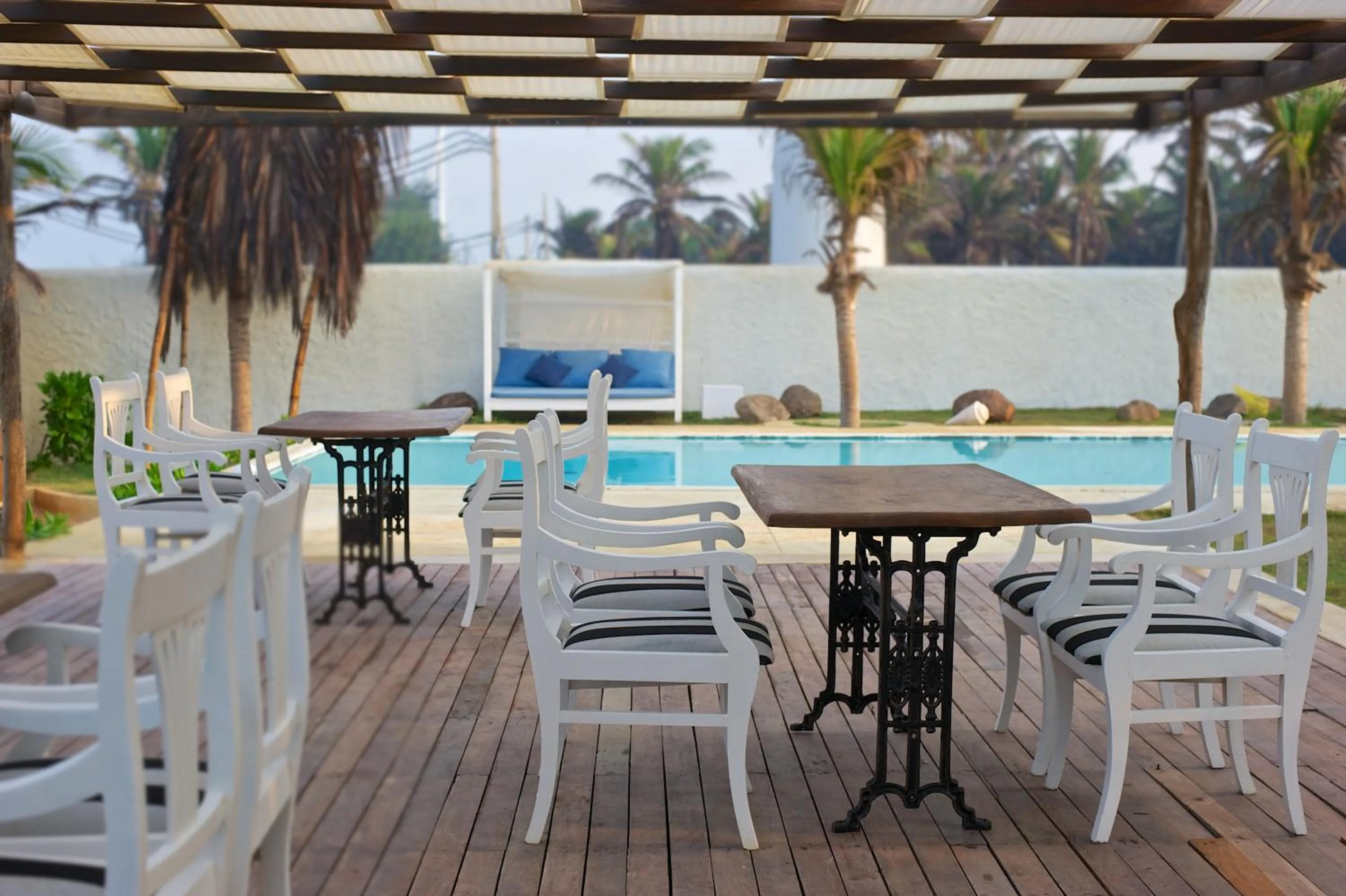 Patio in Dolphin Beach Resort