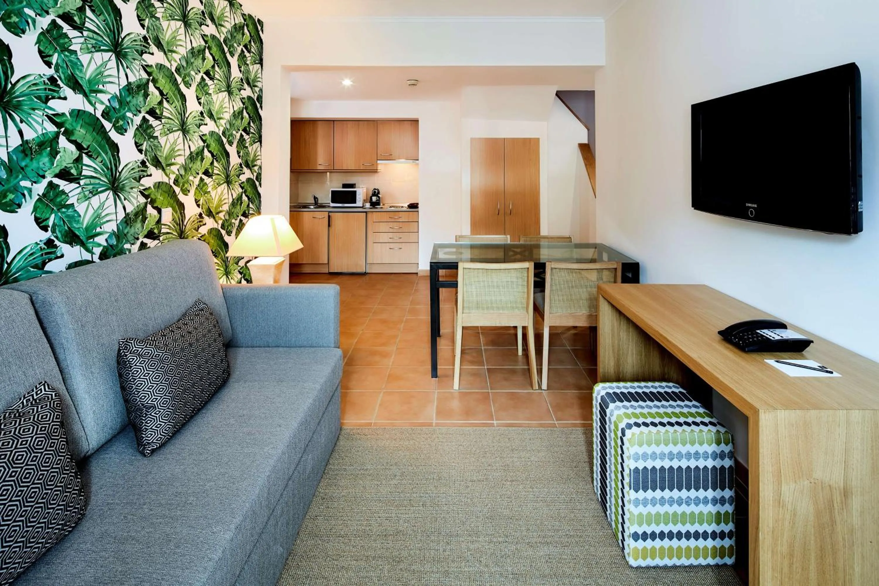 Kitchen or kitchenette in NH Marina Portimao Resort