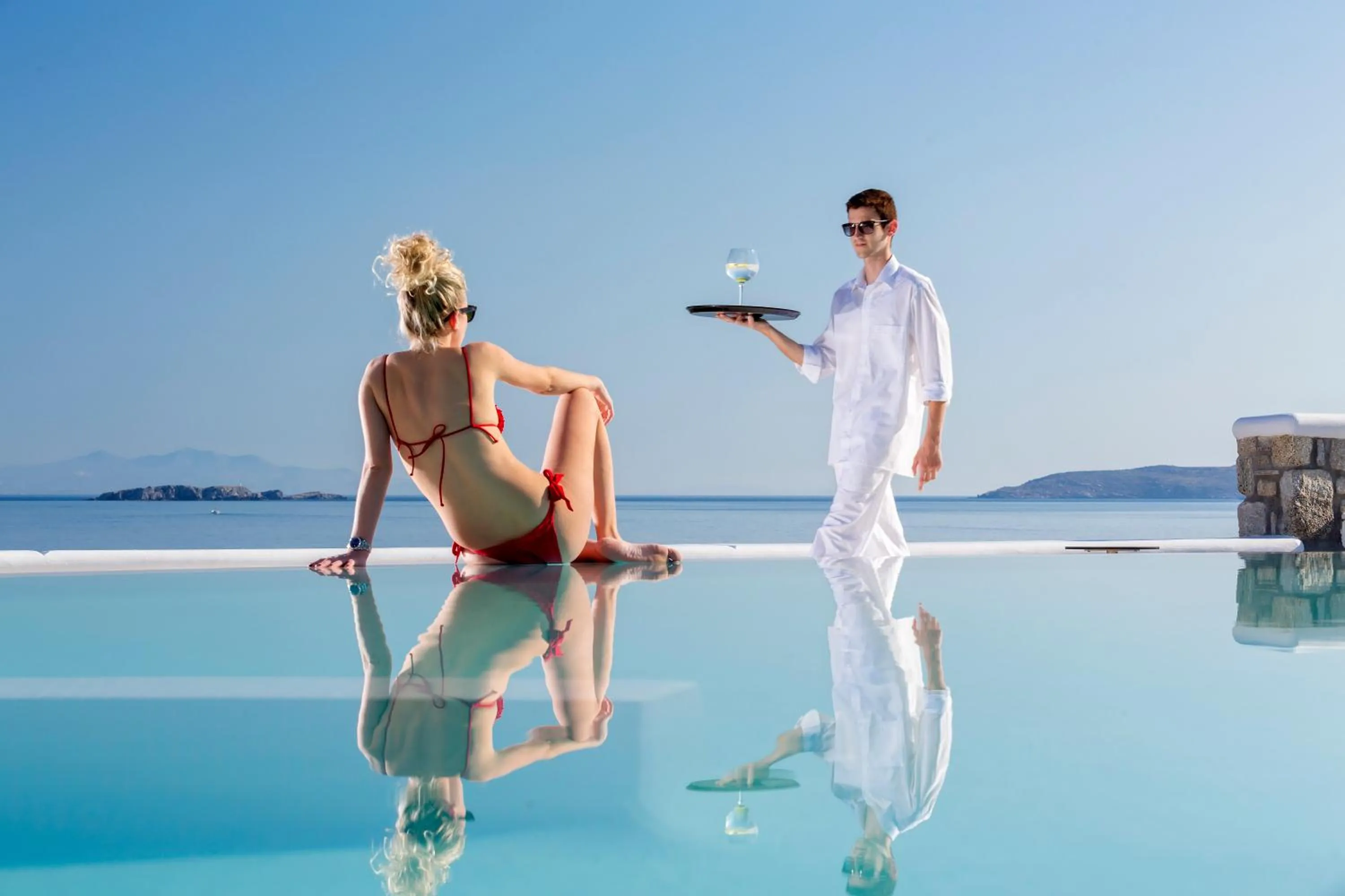 Pool view in DeLight Boutique Hotel - Small Luxury Hotels of the World