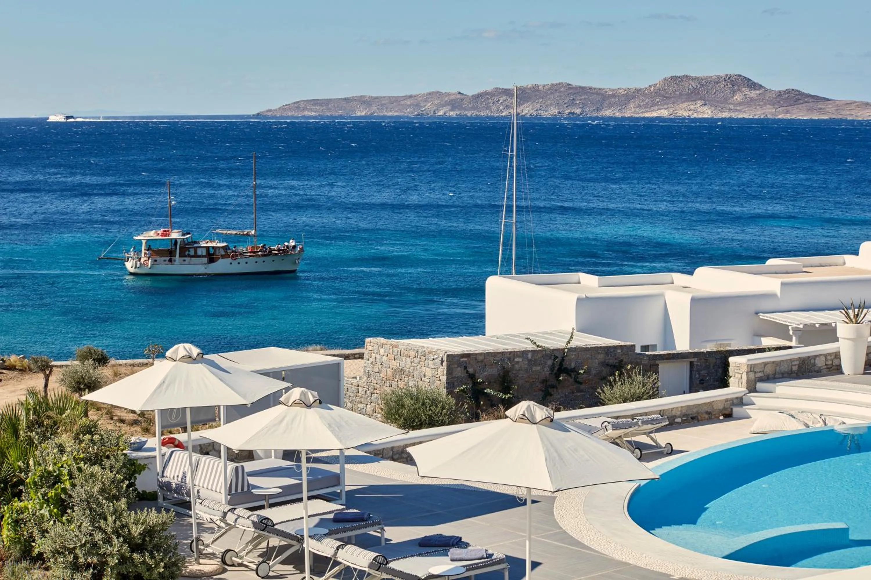 Pool view in DeLight Boutique Hotel - Small Luxury Hotels of the World