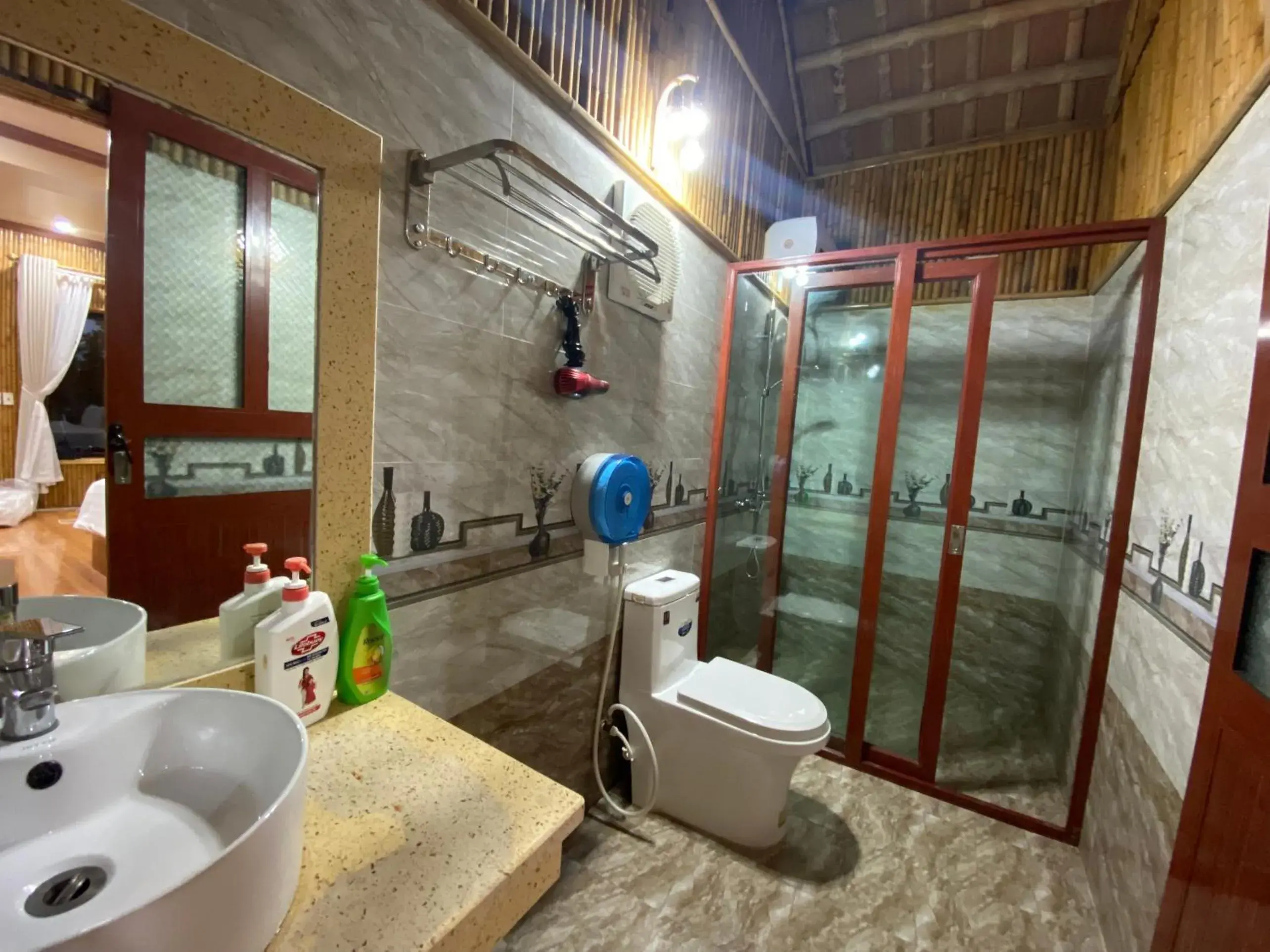 Double Room with Pool View in Eco Field Nest Tam Coc Double Room with Pool View in Eco Field Nest Tam Coc