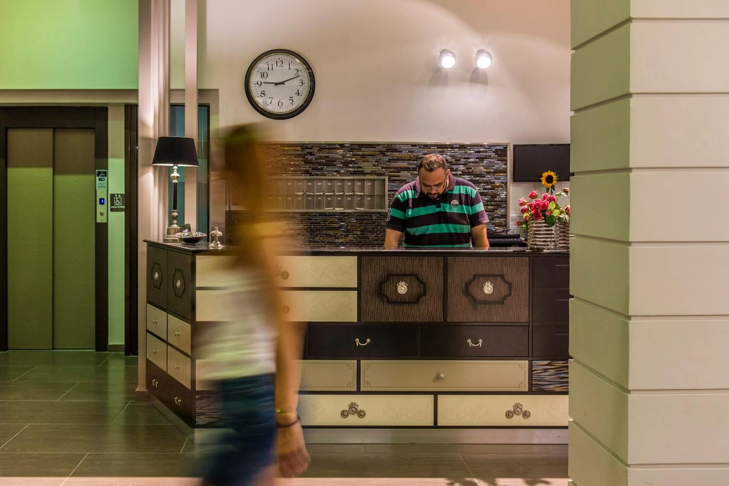 Lobby or reception in Park Hotel