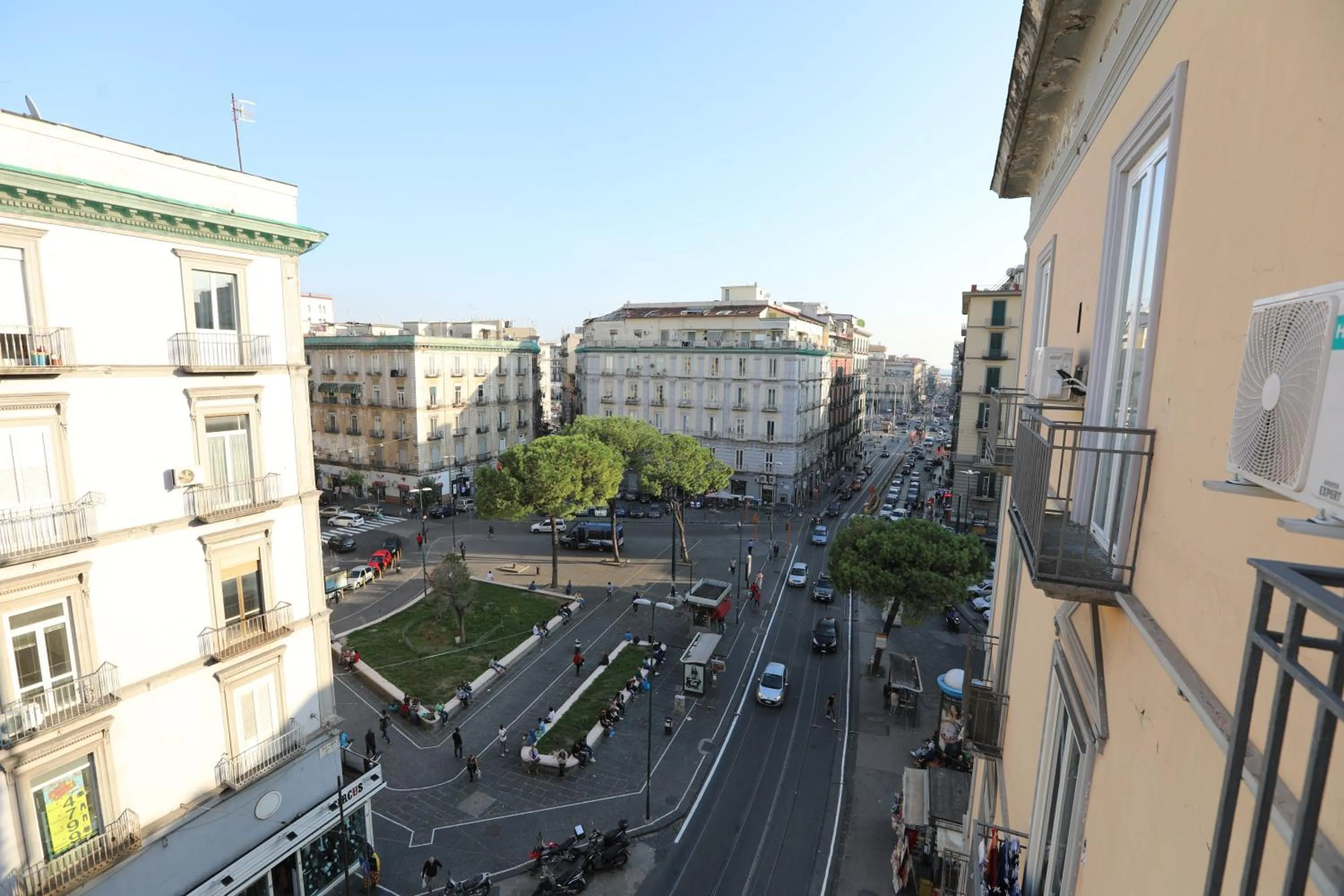 City view in The Station Napoli