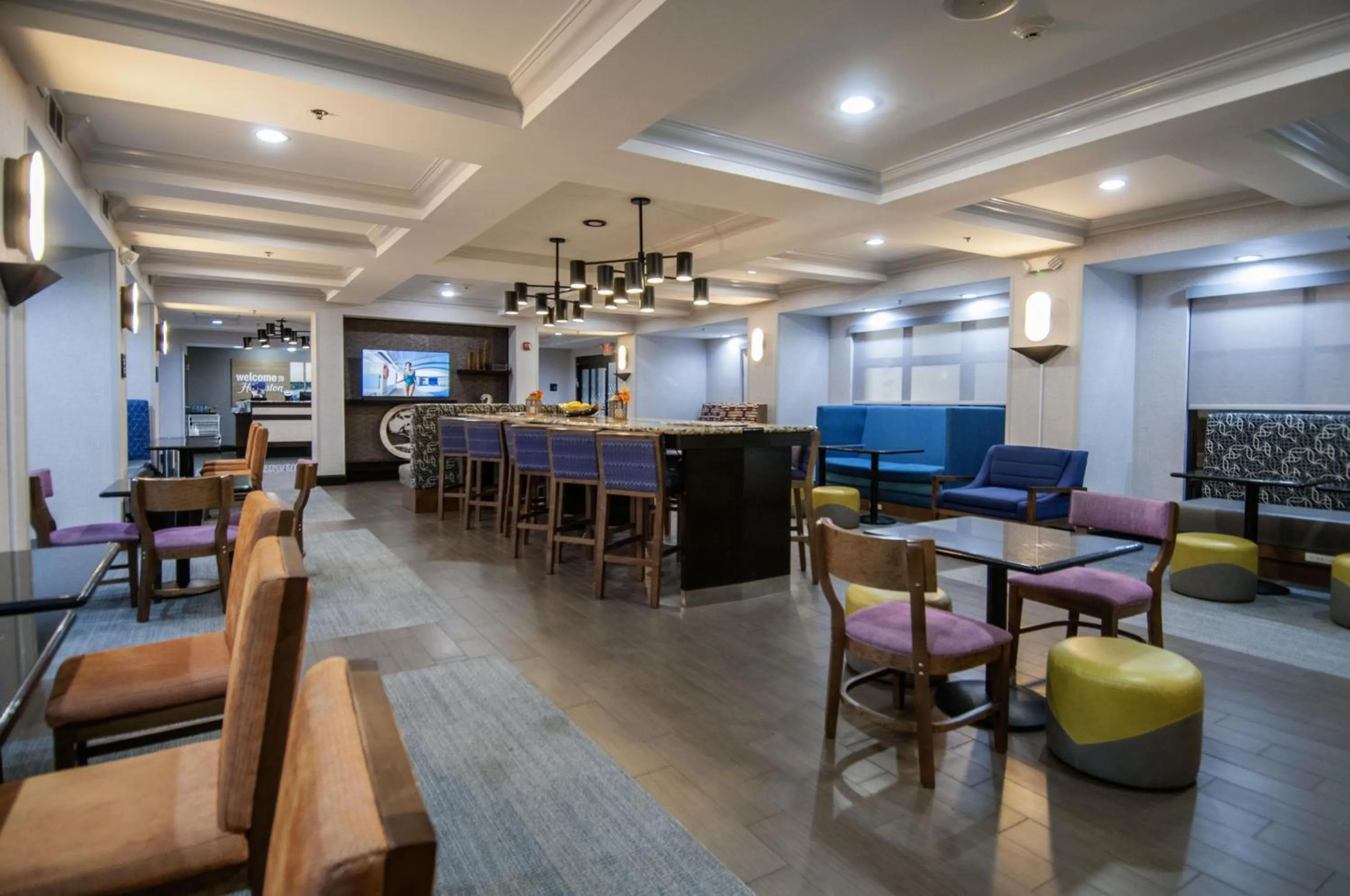 Lobby or reception in Hampton Inn West Monroe