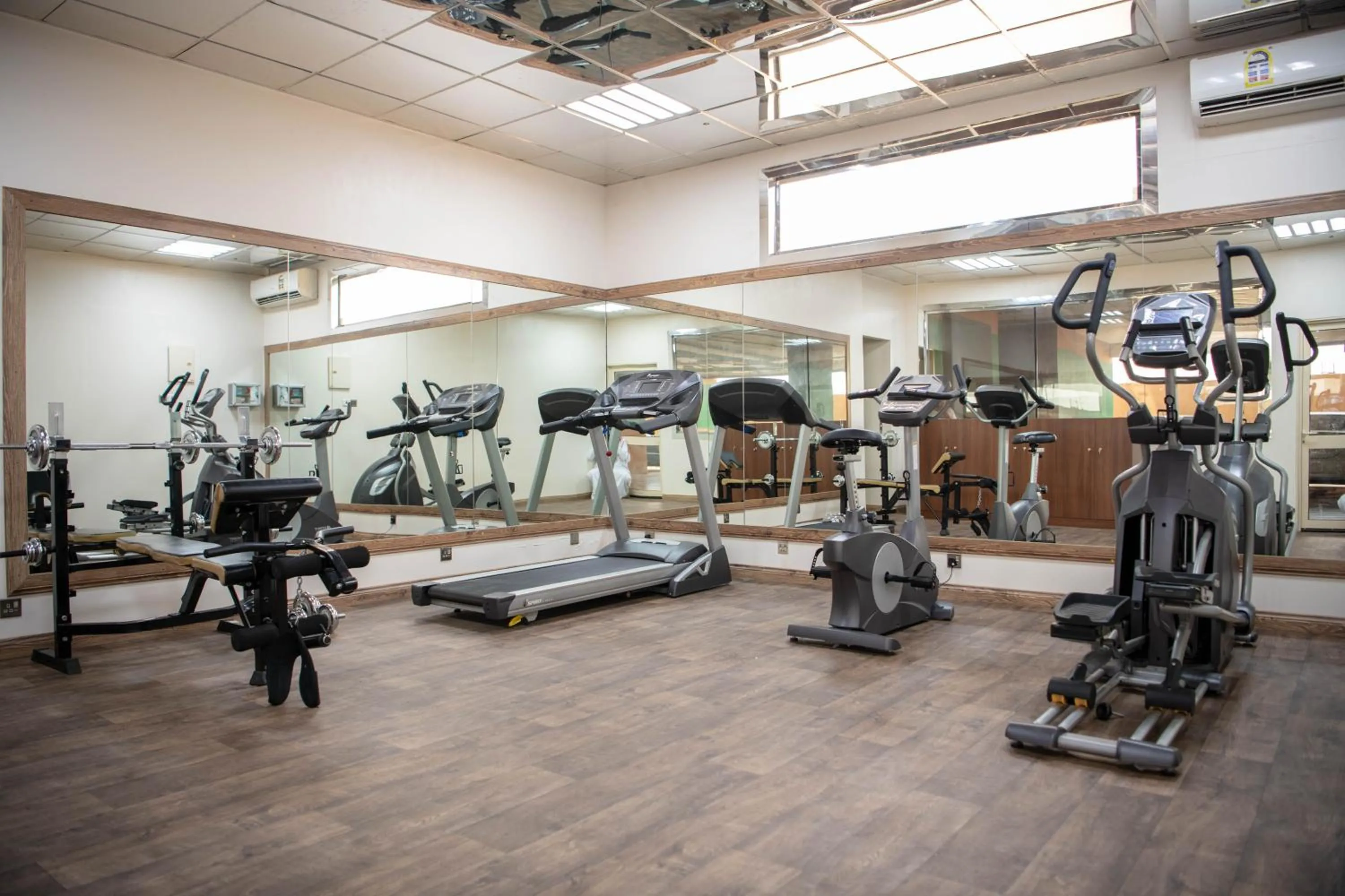 Fitness centre/facilities in Viola Hotel