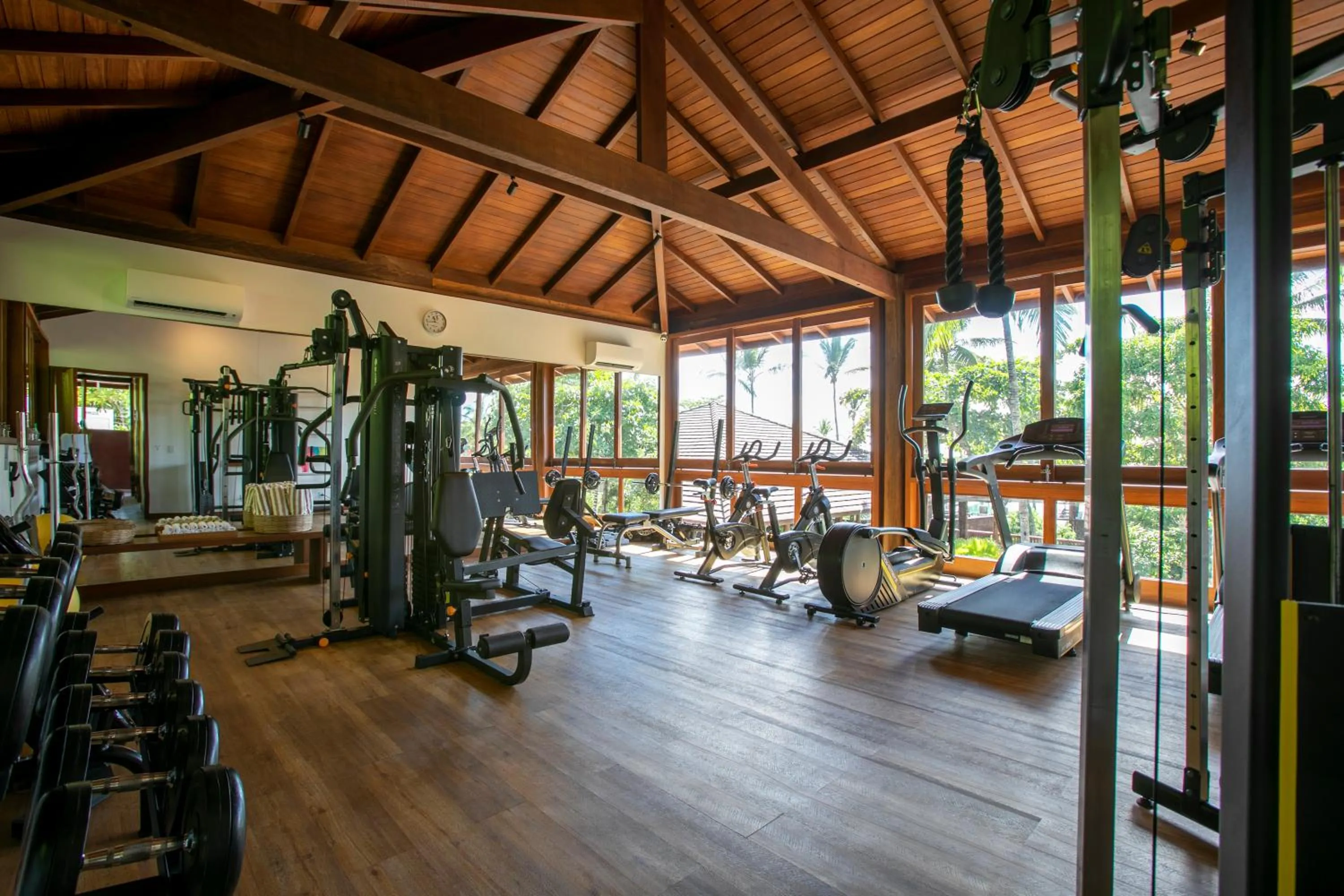 Fitness centre/facilities in Kûara Hotel