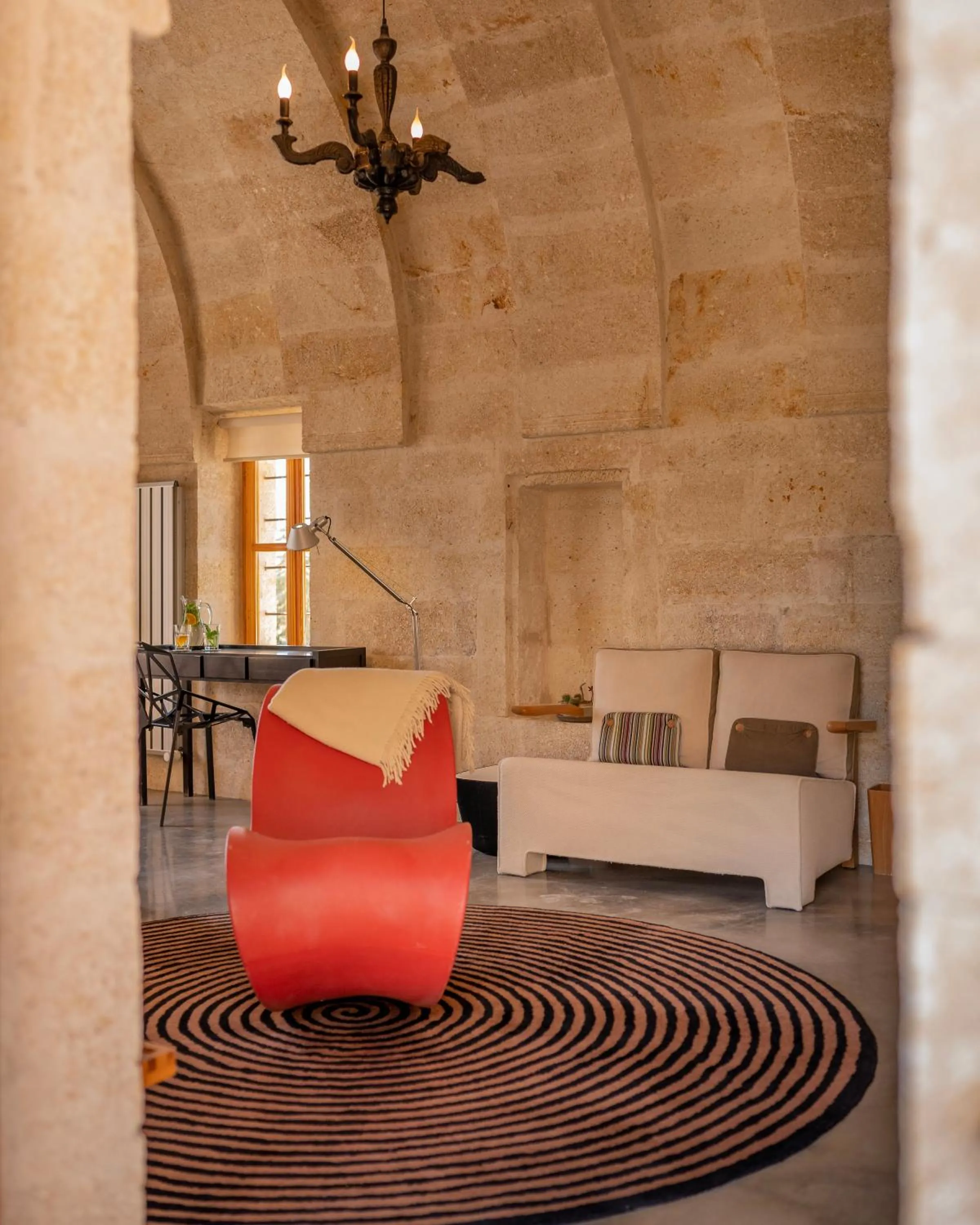 Seating area in Serinn House