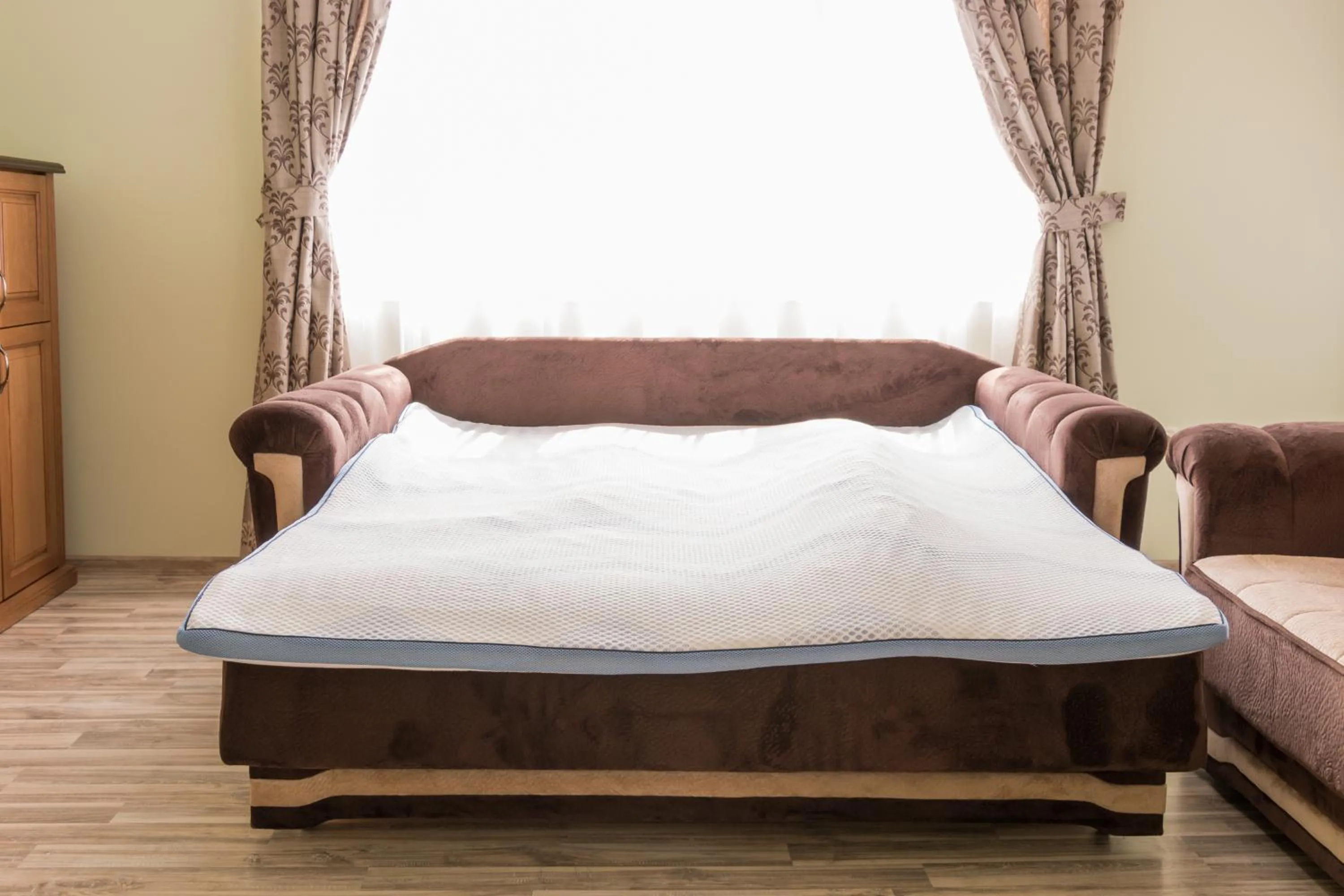 Living room, Bed in Apartments Nasini by Flat Mаnager