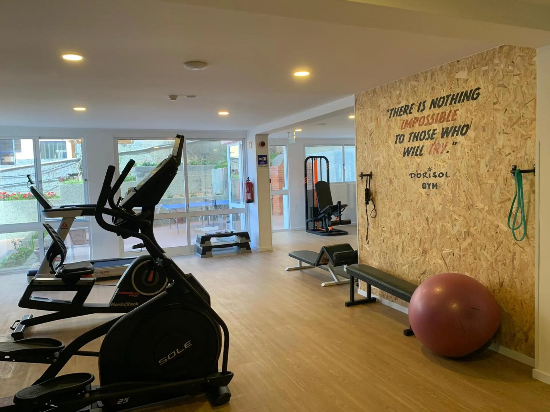 Fitness centre/facilities in Dorisol Mimosa Studio Hotel