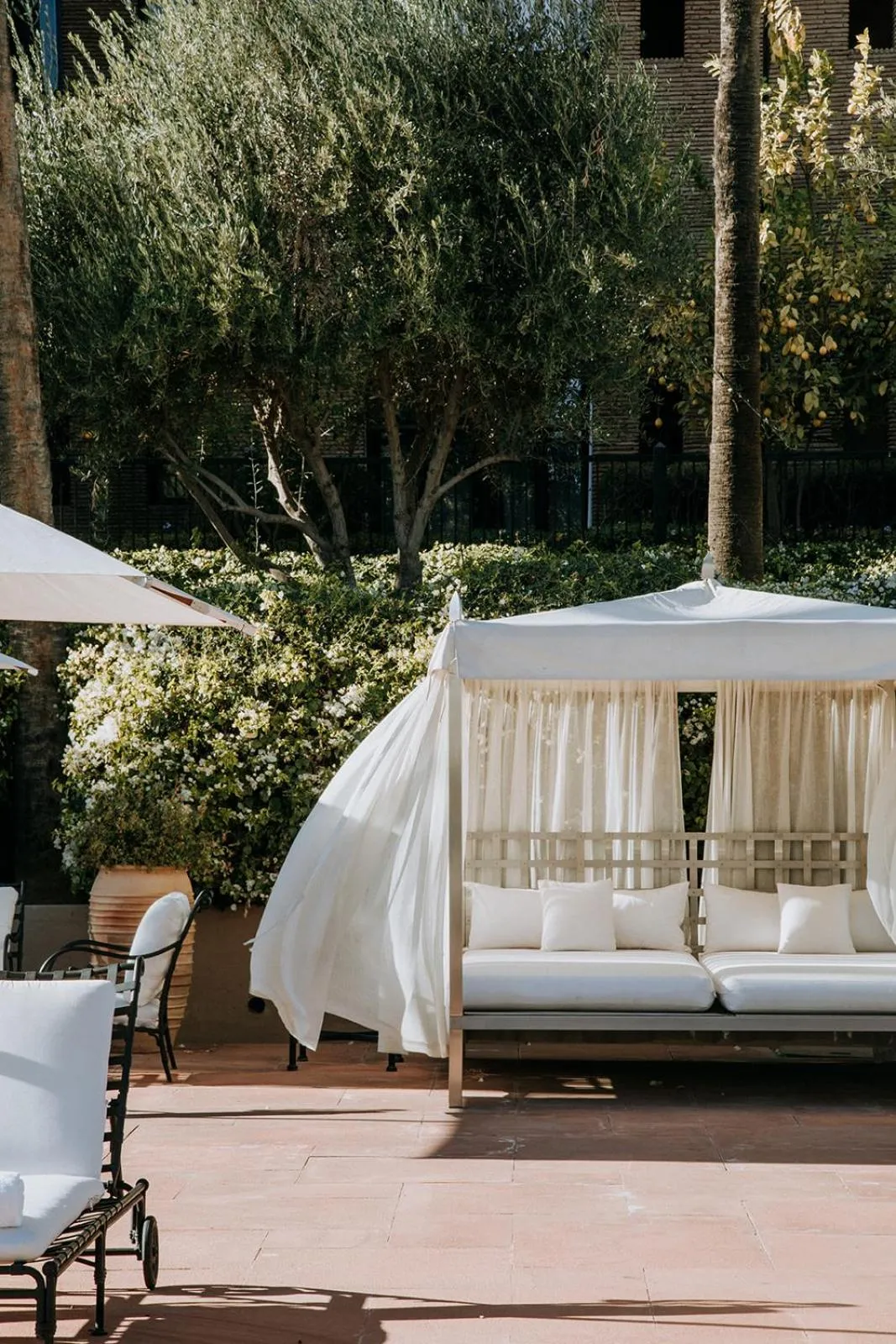 Pool view in Selman Marrakech