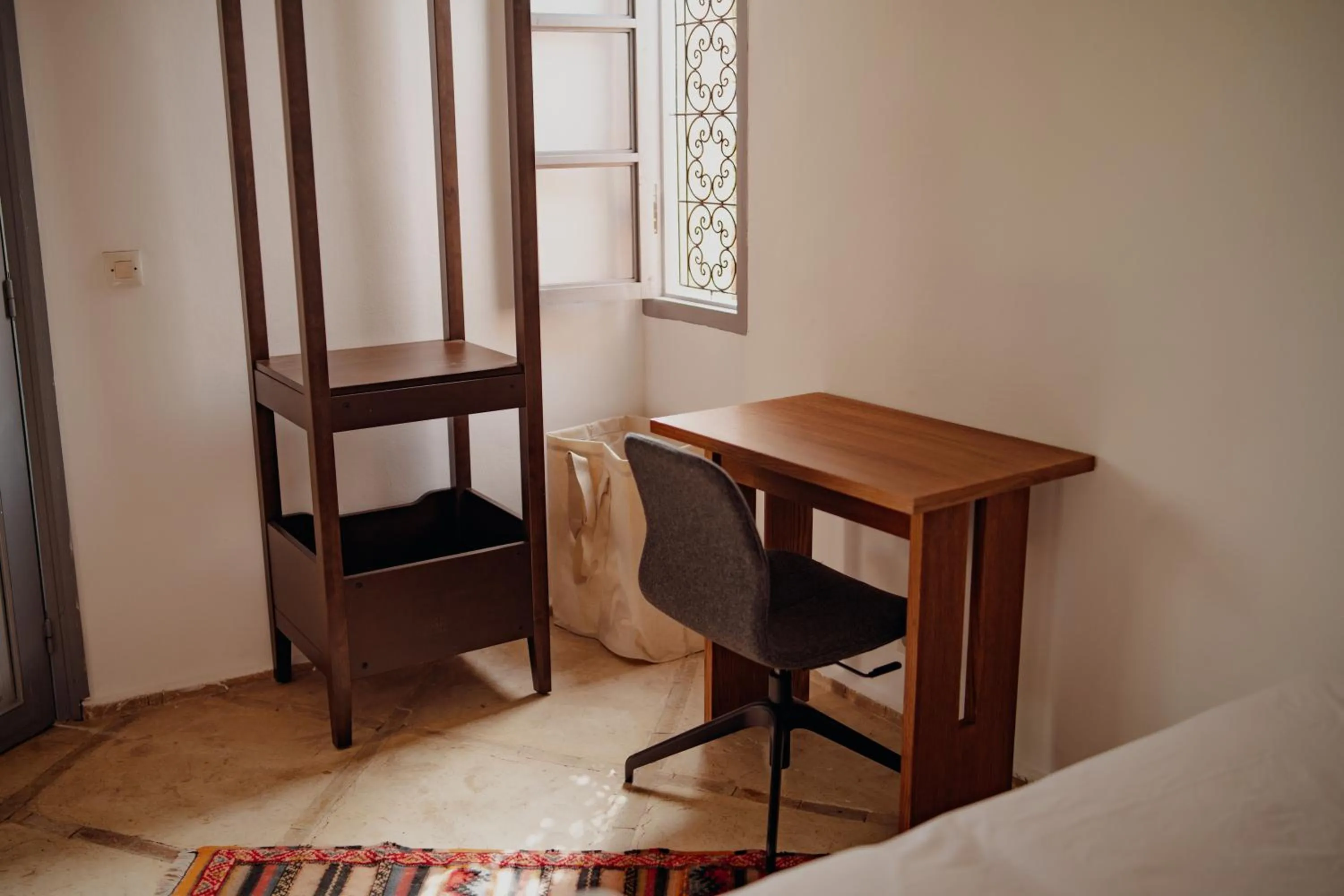 Seating area, Bed in Outsite Marrakesh