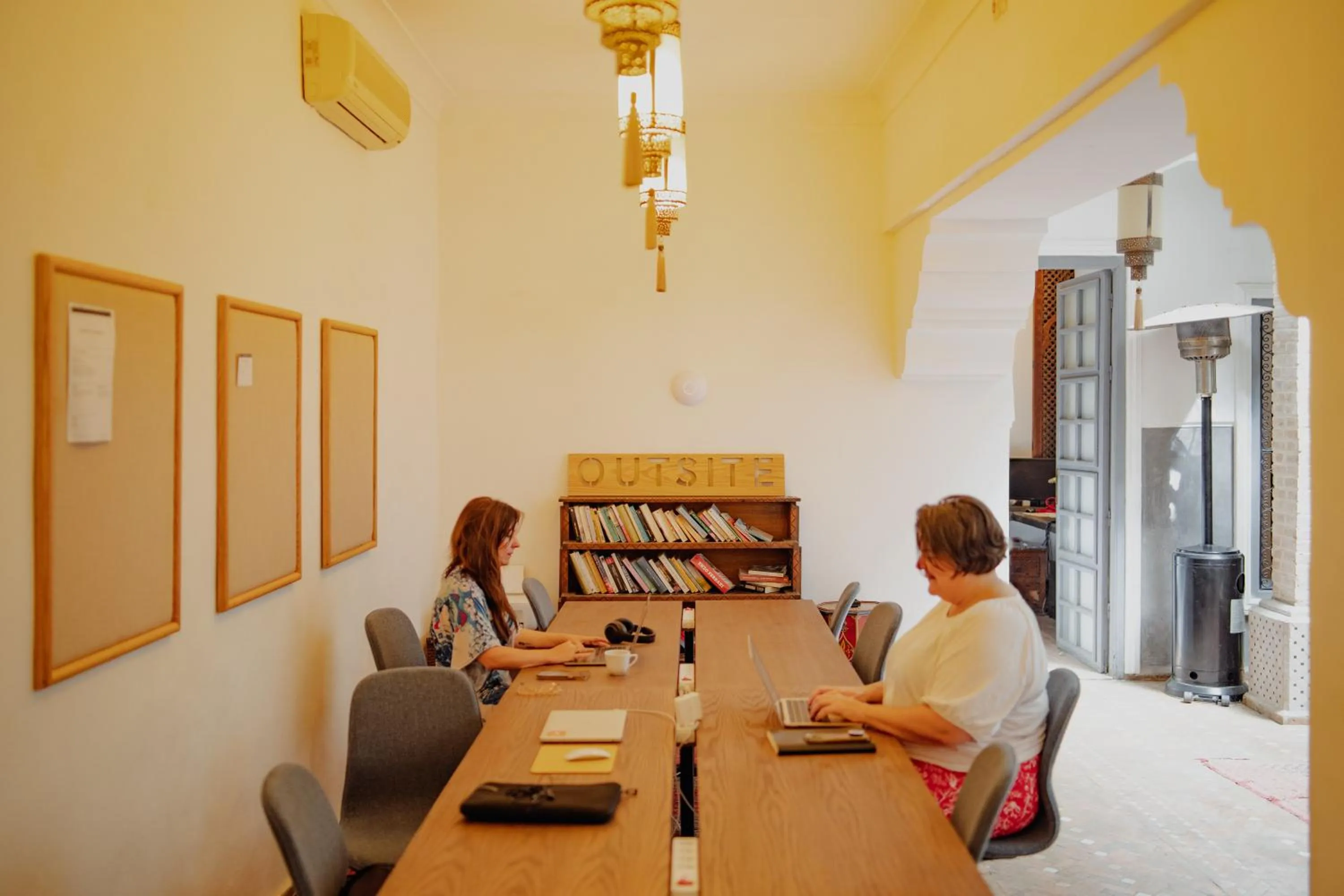 Seating area in Outsite Marrakesh