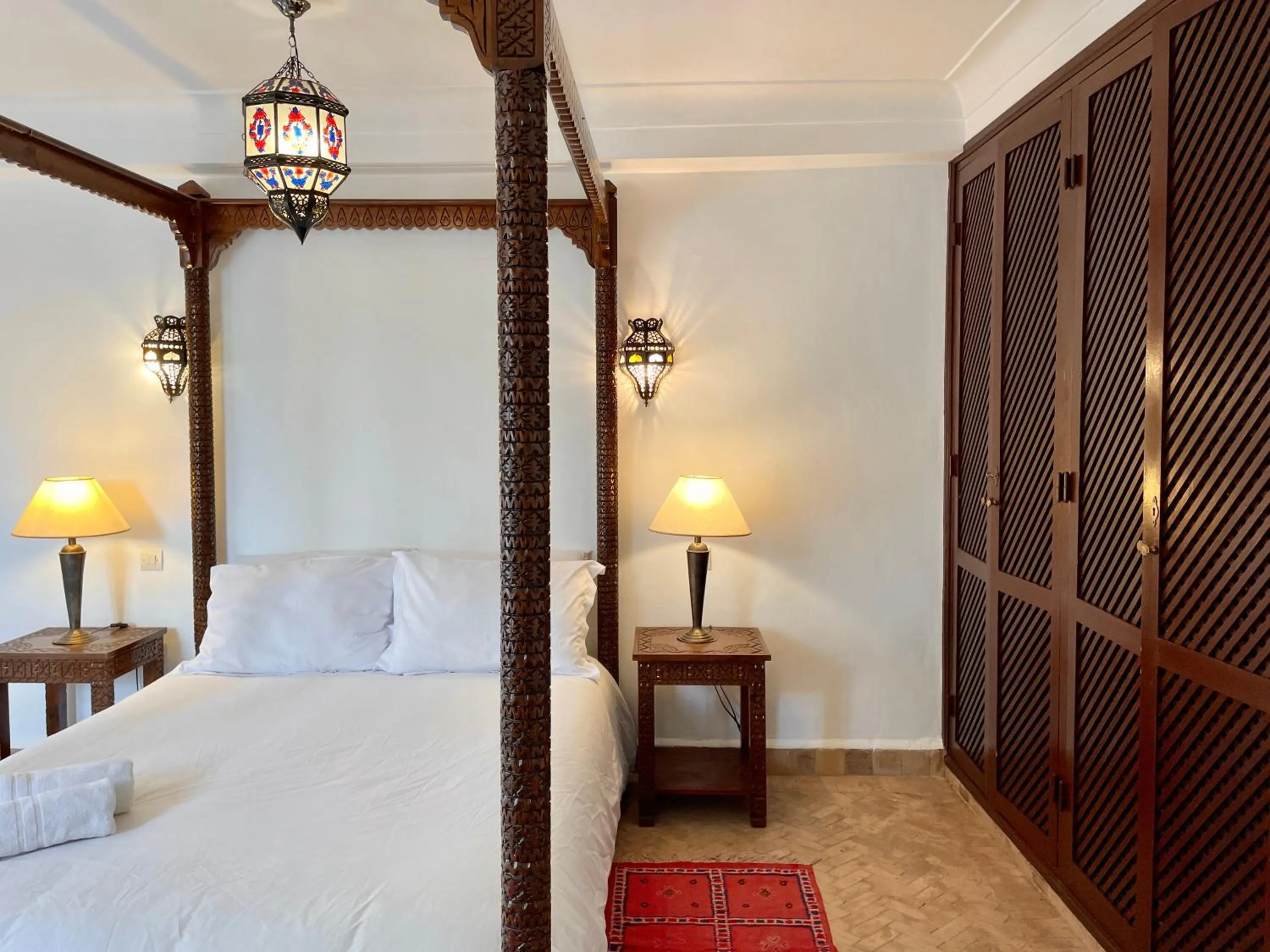 Bed in Outsite Marrakesh